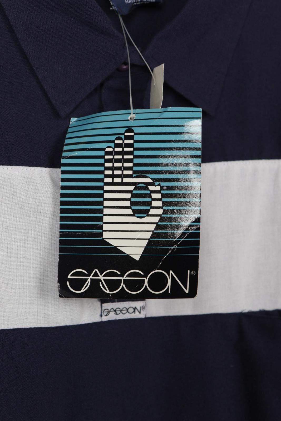 Other 90's Sasson Tri-Color Short Sleeve Polo Size M / US 6-8 / IT 42-44 - 5 Thumbnail