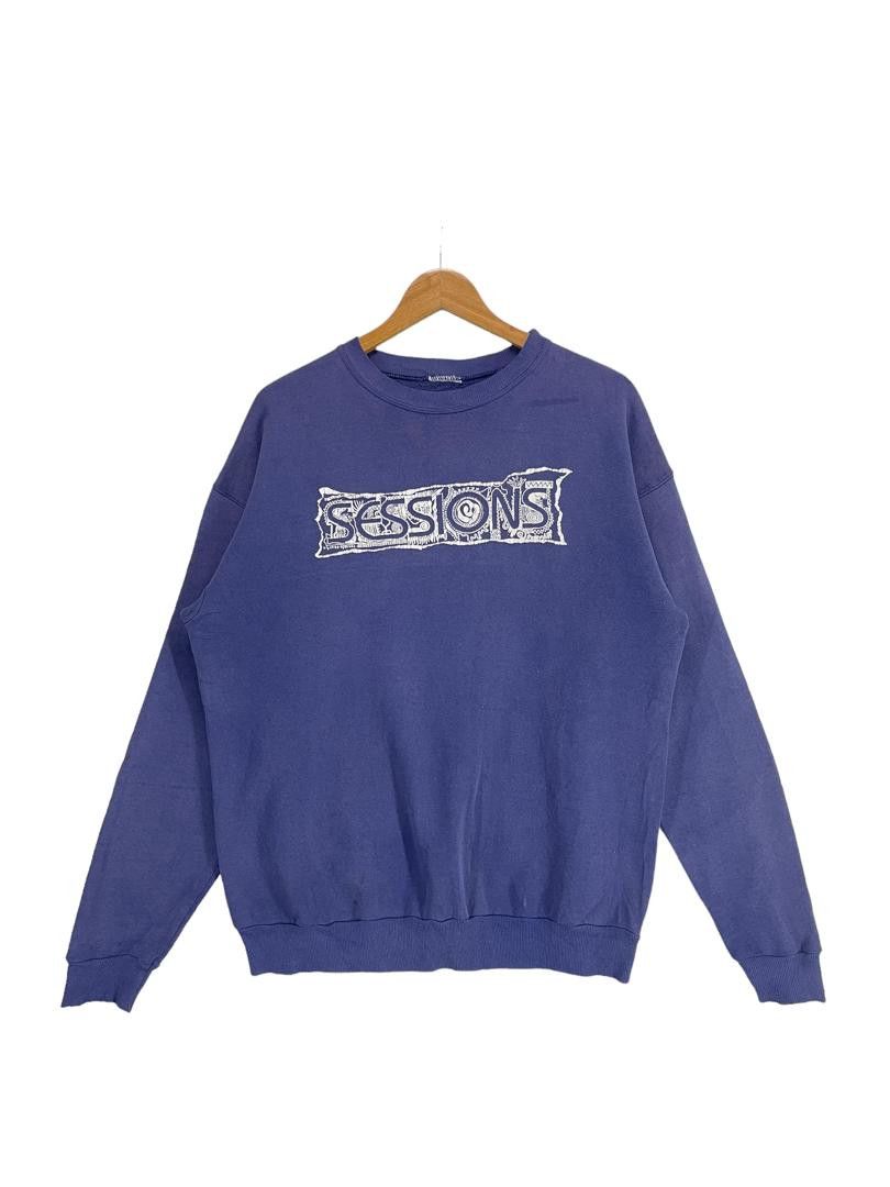 Sessions Very Rare Sessions Skate Gang Printed Logo Sweatshirt Size US L / EU 52-54 / 3 - 1 Thumbnail