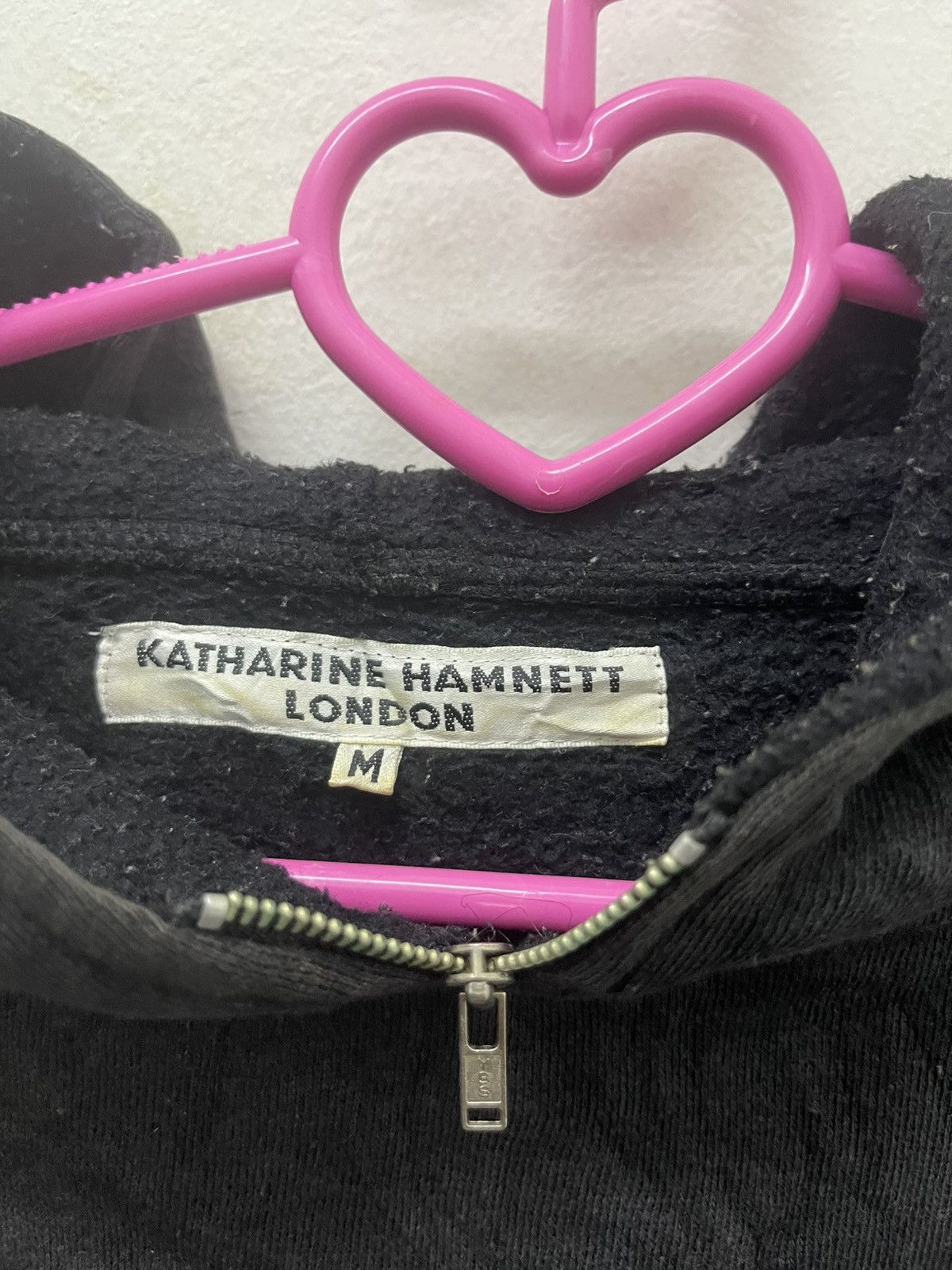 Rare Vintage KATHARINE HAMNETT LONDON KH Hoodie