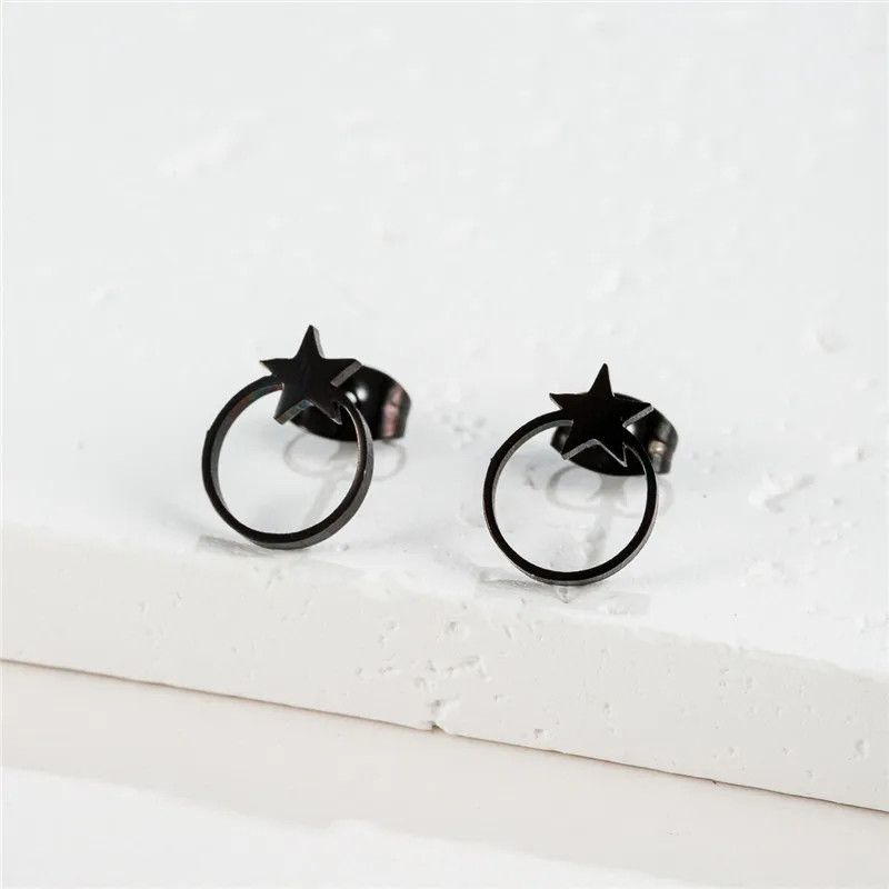 Jewelry Tiny Star Mini Stud Earrings Charm Earring Gift Size ONE SIZE - 1 Preview