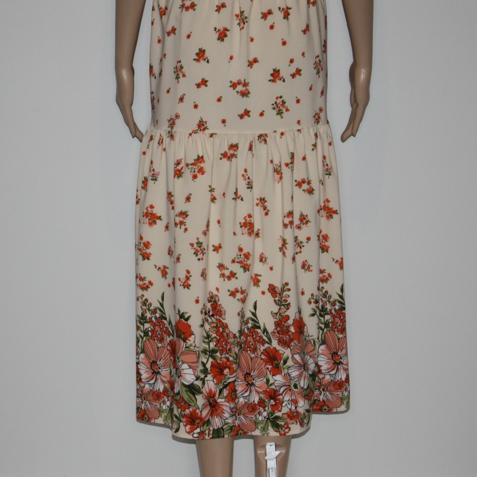 Other Goodnight Macaroon Floral Print Long Cami Dress in Small NWT Size S / US 4 / IT 40 - 5 Thumbnail