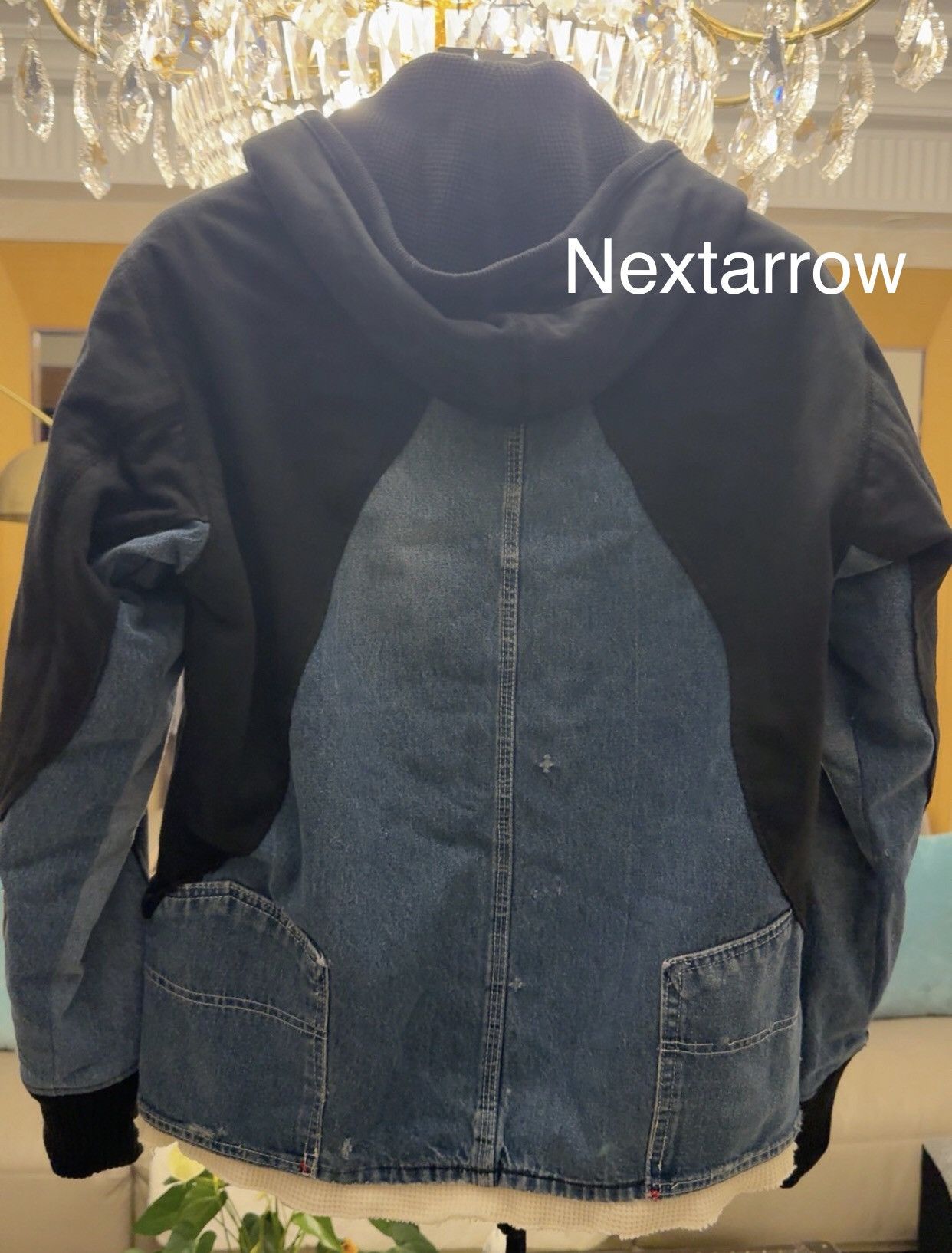 Greg Lauren GREG LAUREN thick trench coat with hood coat 2412-Nextarrow Size US M / EU 48-50 / 2 - 2 Thumbnail