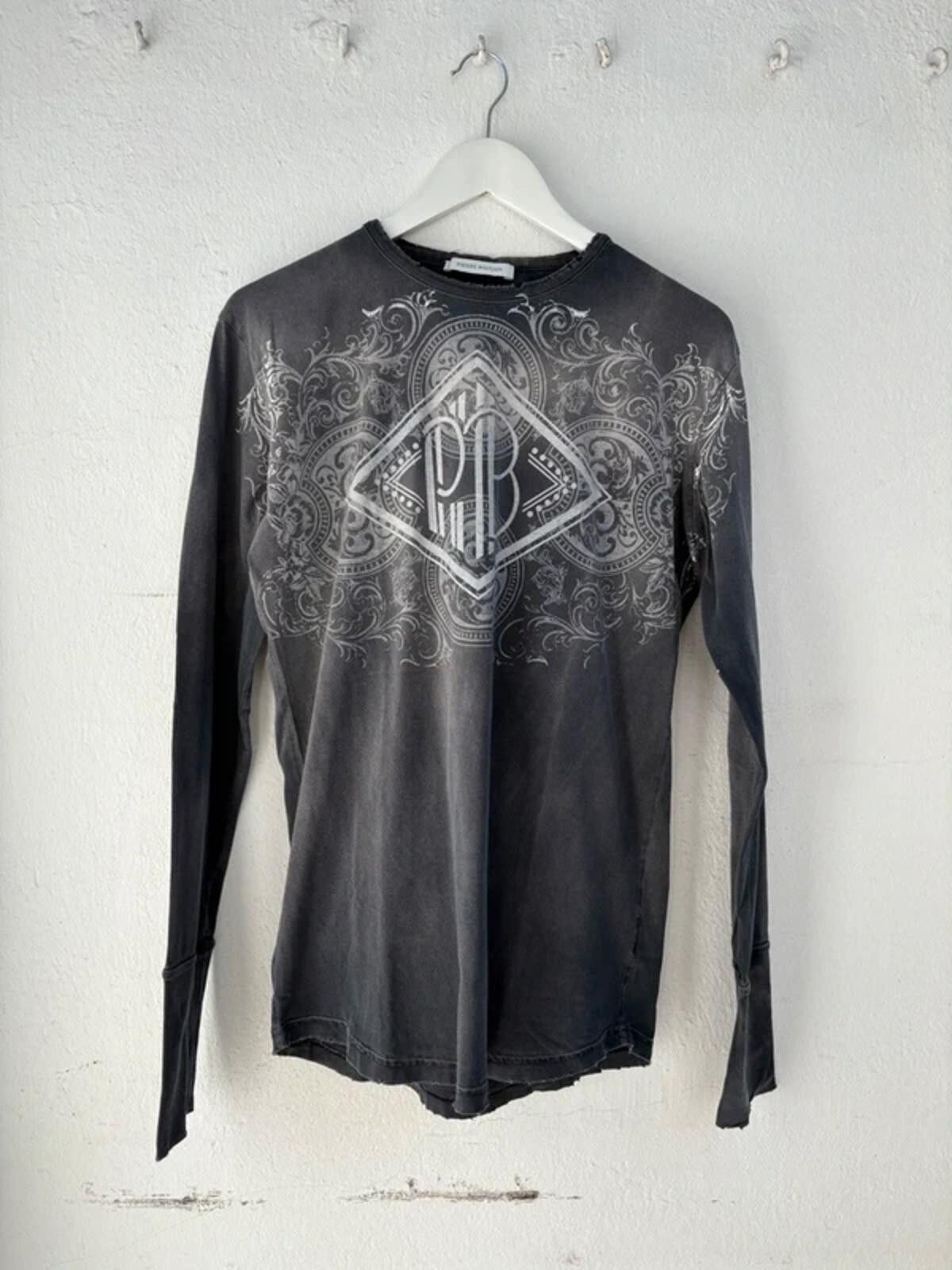 Pierre Balmain Pierre Balmain SS2012 Bleached Longsleeve Size US XS / EU 42 / 0 - 7 Thumbnail