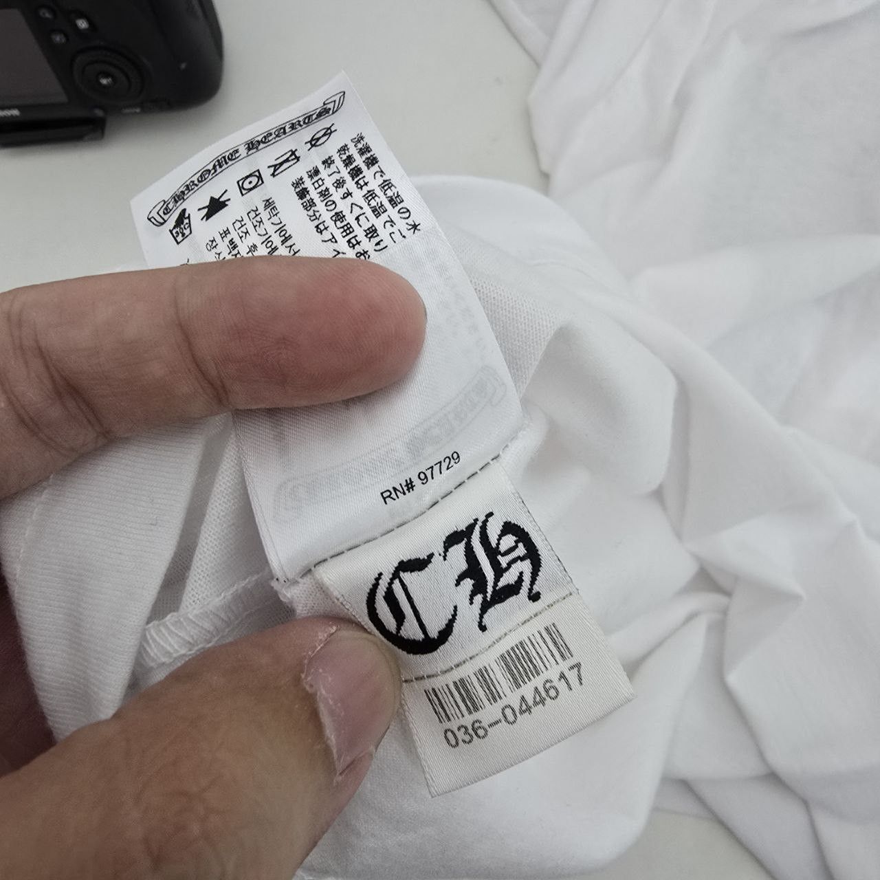 Chrome Hearts CHROME HEARTS Camo Tshirt White Size US M / EU 48-50 / 2 - 7 Thumbnail