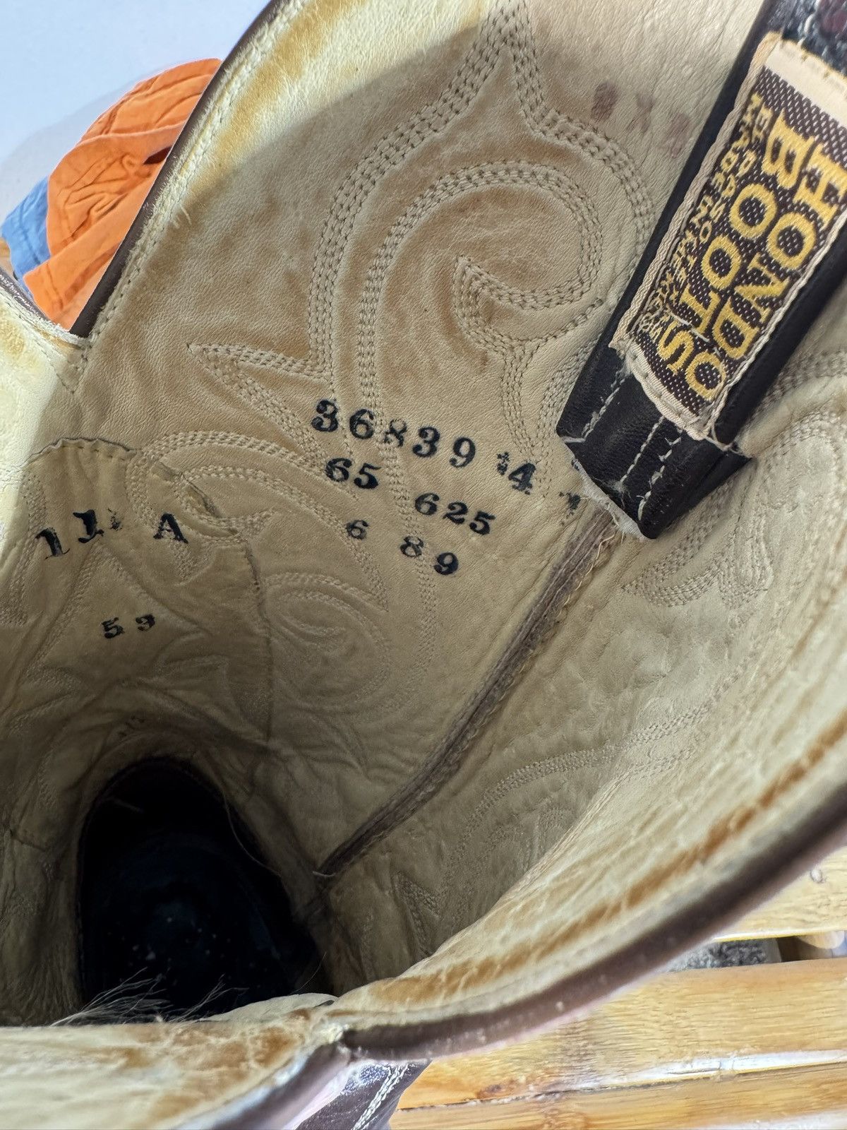 Other Men’s Hondo Exotic Cowboy Boots Size 11 A (Narrow) Caribou Size US 11 / EU 44 - 19 Thumbnail