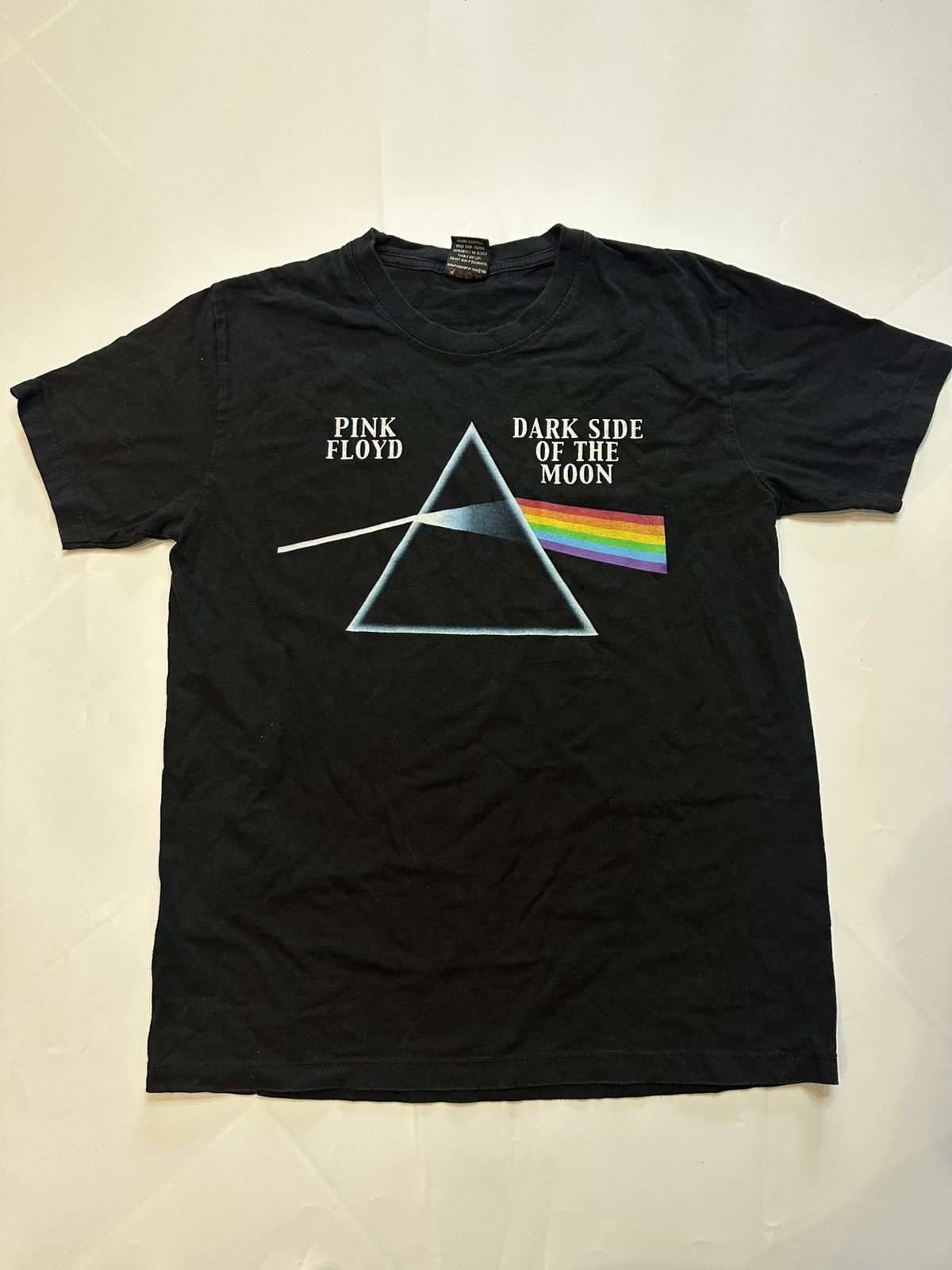 Fruit Of The Loom Pink Floyd Shirt Mens Large Black Dark Side Of The Moon Size US M / EU 48-50 / 2 - 1 Thumbnail