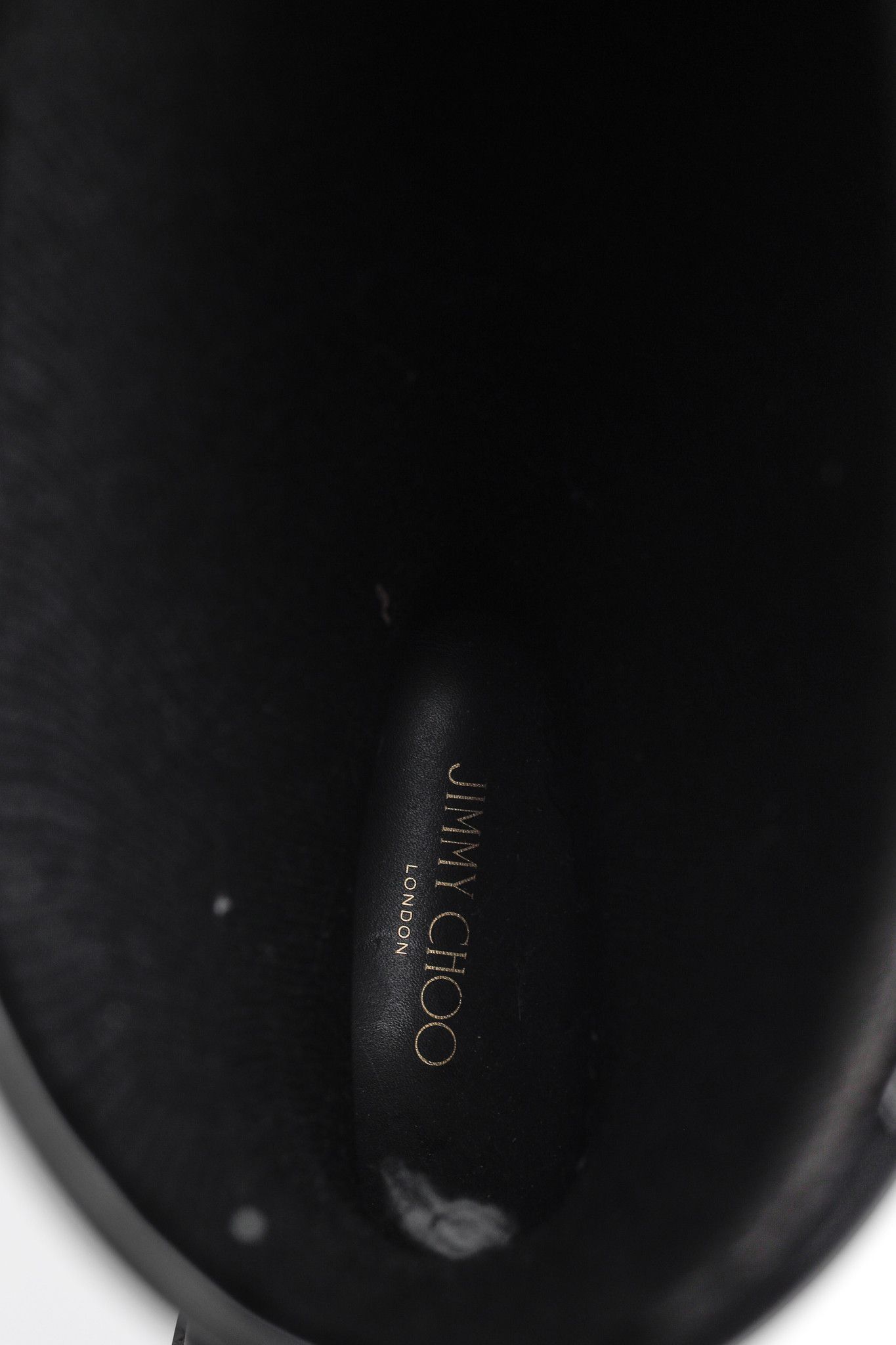 Jimmy Choo Jimmy Choo Edith Black Rubber Cap-Toe Rain Boots Size US 8.5 / IT 38.5 - 11 Thumbnail