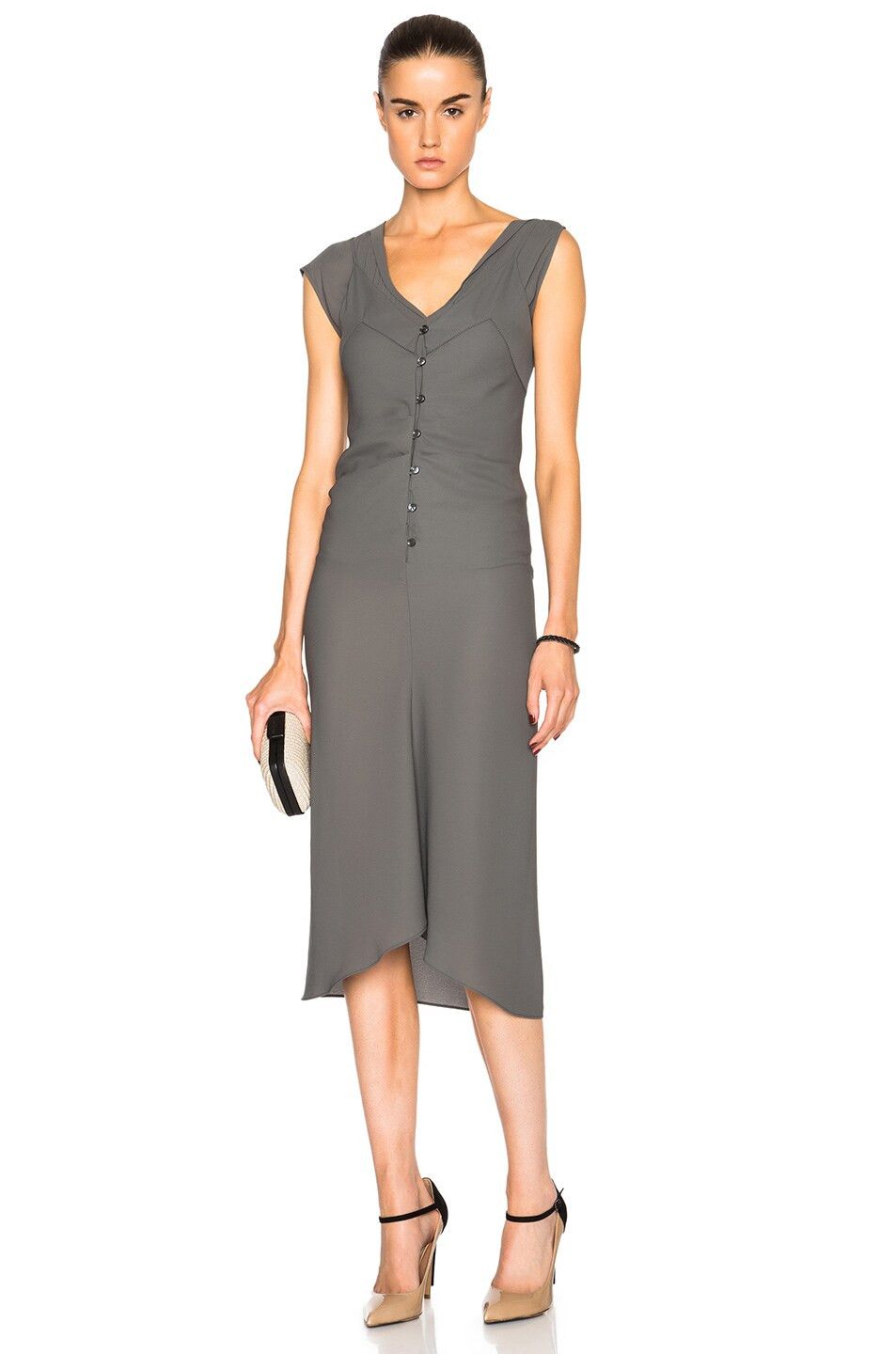 Maison Margiela MAISON MARGIELA Poly Georgette Dress Size M / US 6-8 / IT 42-44 - 1 Thumbnail