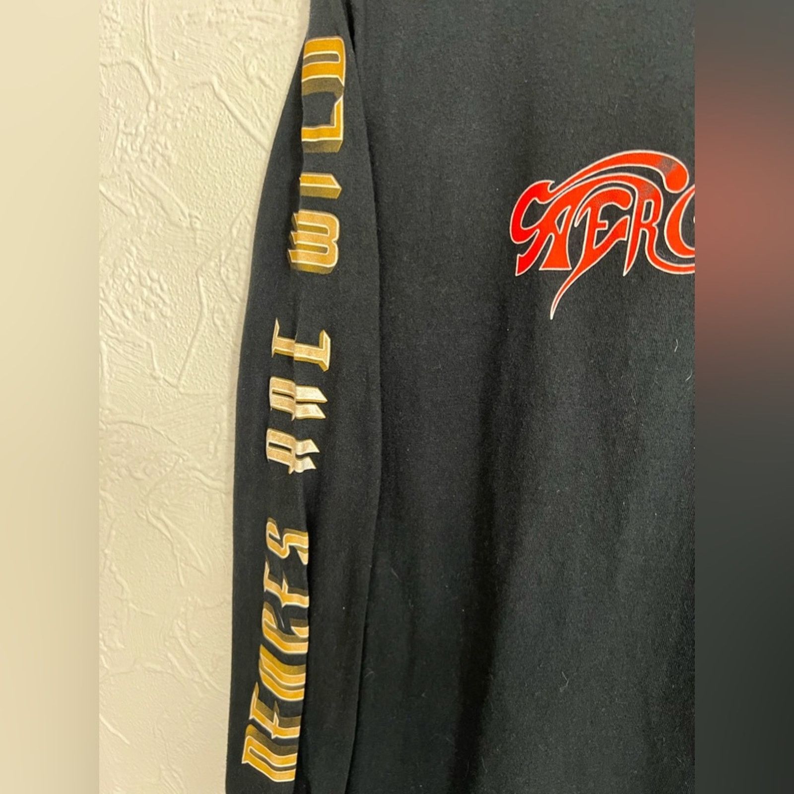 Aerosmith Aerosmith Shirt LongSleeve Deuces Wild Vegas Concert T-Shirt Size US S / EU 44-46 / 1 - 3 Thumbnail