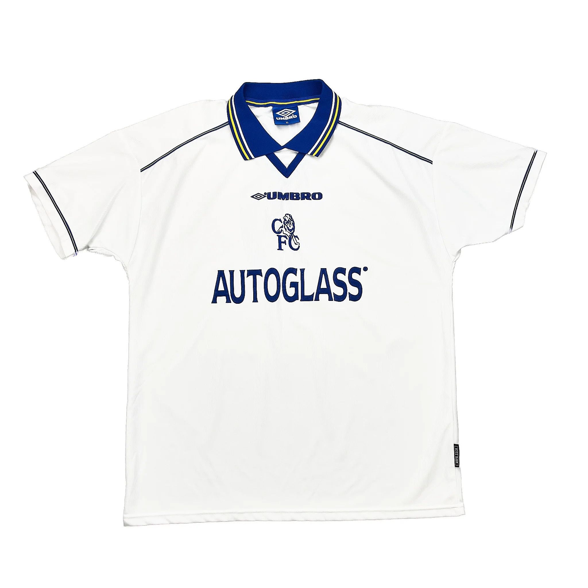 Other 1998 2000 Chelsea #19 Tore André Flo Jersey Size US L / EU 52-54 / 3 - 2 Thumbnail