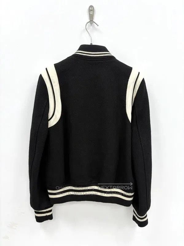 Yves Saint Laurent YSL Black Wool Ladies Jacket Size L . Size L / US 10 / IT 46 - 2 Thumbnail