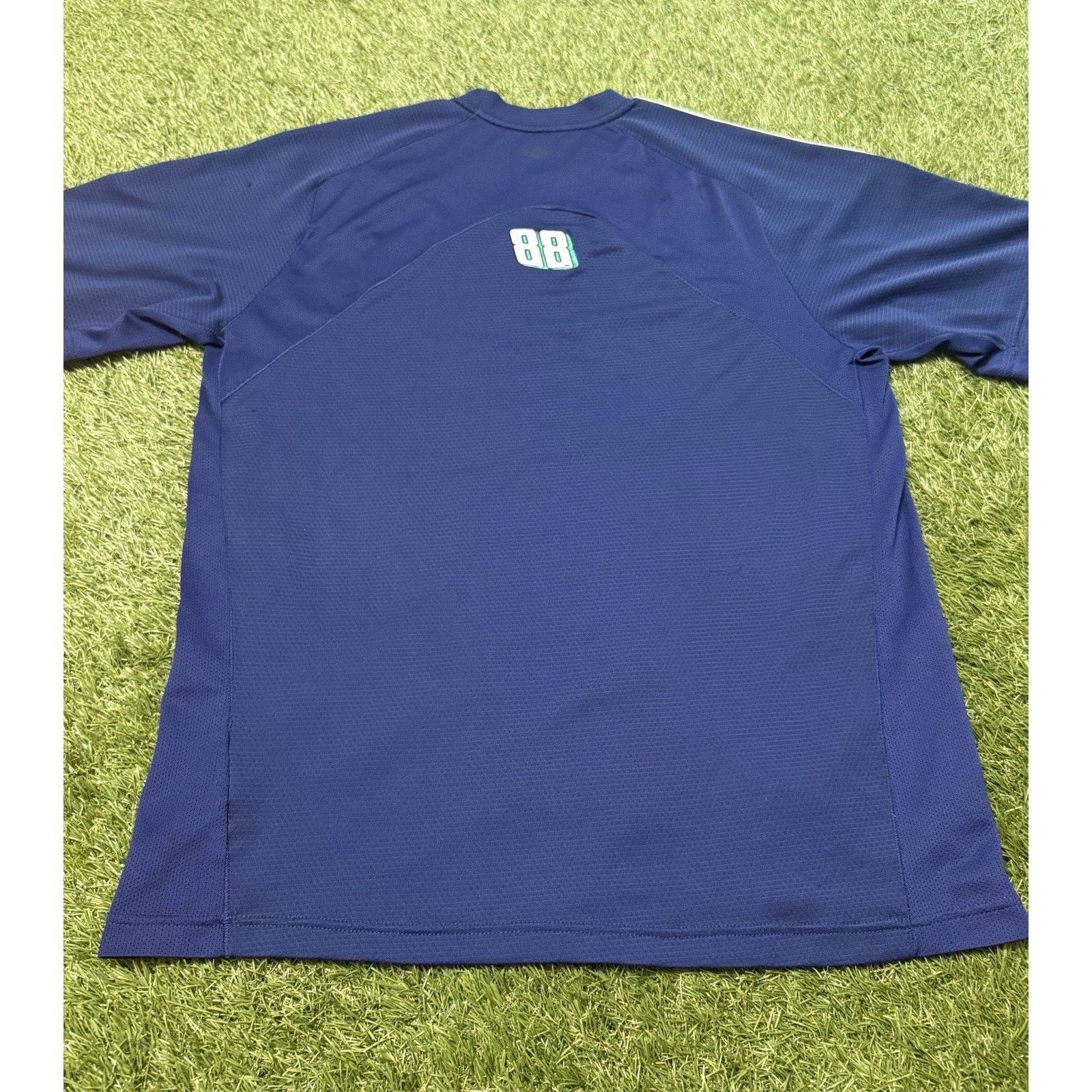 Adidas 2008 Adidas Dale Earnhardt Jr Soccer Style Jersey #88 Men L Size 42 - 9 Thumbnail
