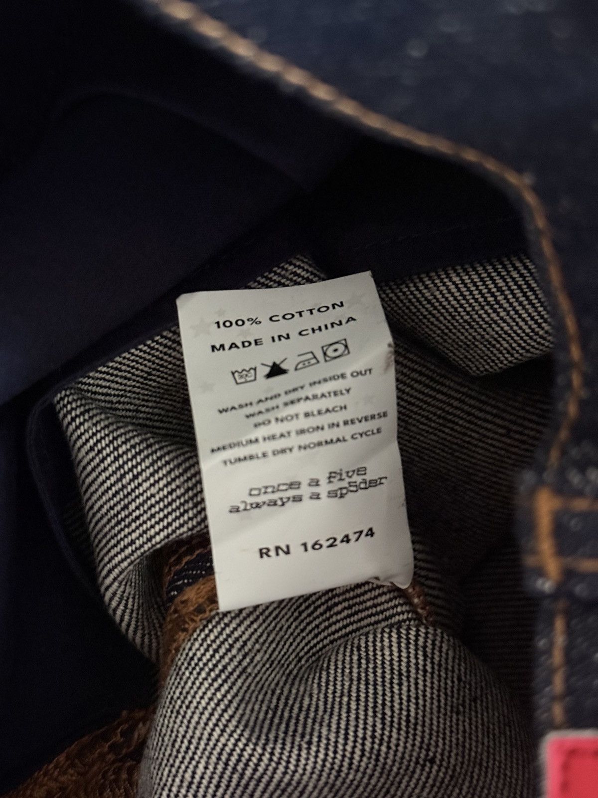 Sp5der SP5DER INDIGO BELUGA DENIM Size US 32 / EU 48 - 5 Thumbnail
