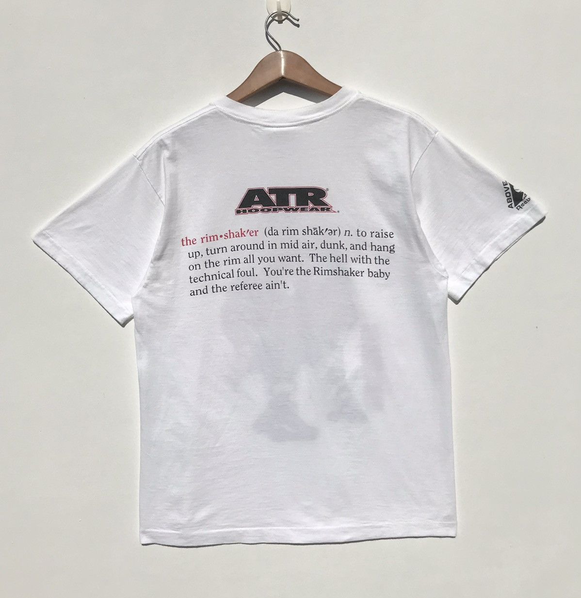 Reebok × Vintage Vintage 90s Reebok The Rim Shaker Nba Shirt Size US M / EU 48-50 / 2 - 2 Thumbnail