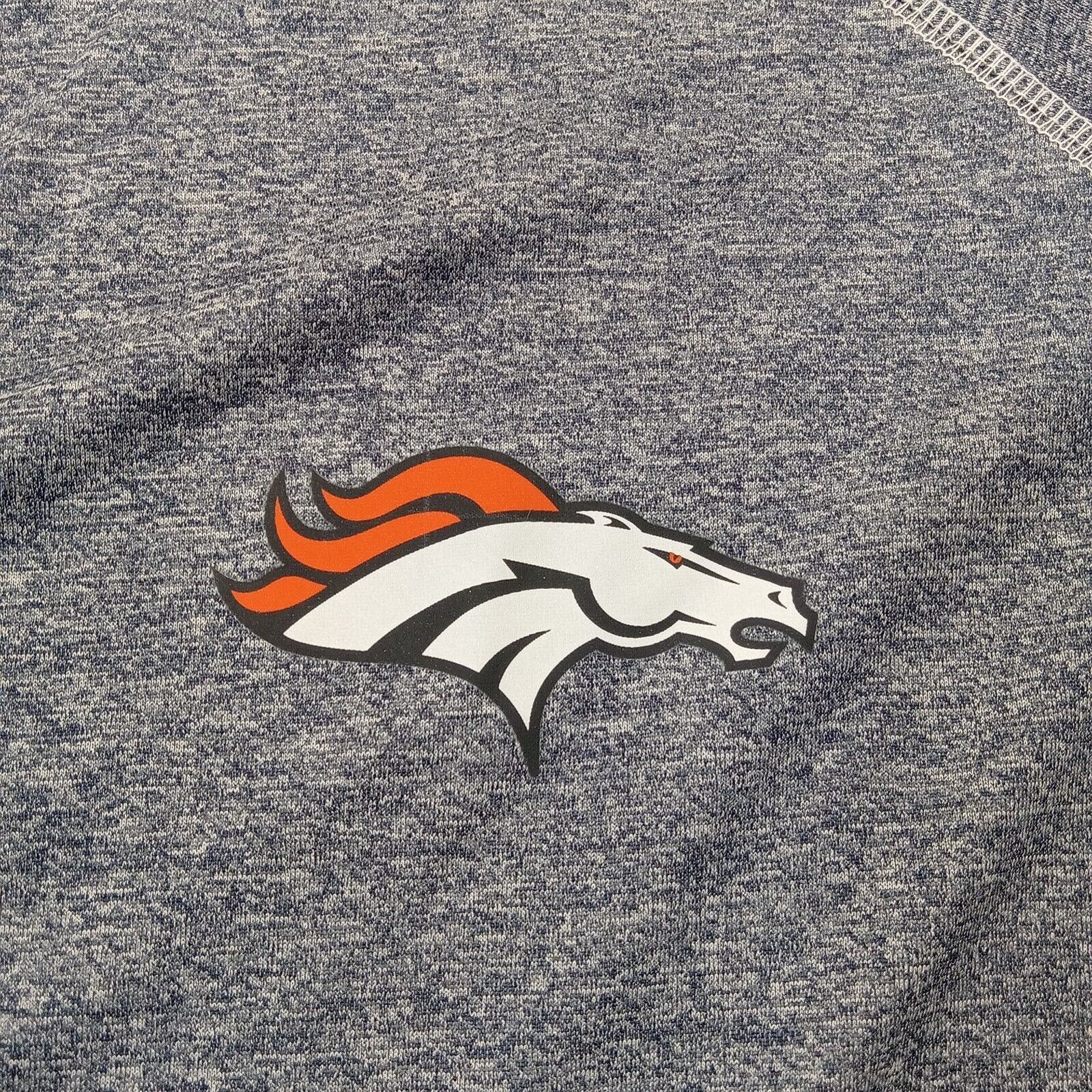 Majestic Majestic Thermabase Denver Broncos Jacket 1X Men Full Zip Size US XL / EU 56 / 4 - 4 Thumbnail