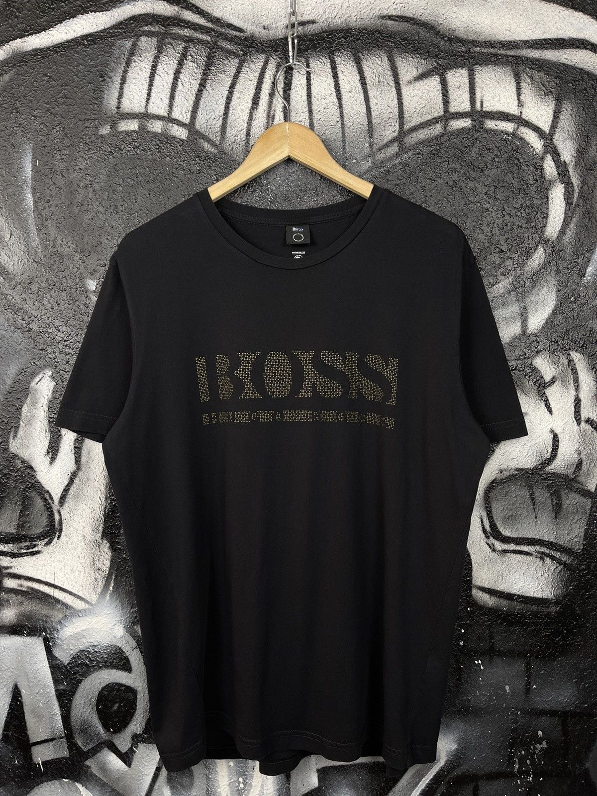 Hugo Boss Hugo Boss Print Logo Black T-Shirt Men’s Size L Size US L / EU 52-54 / 3 - 2 Thumbnail