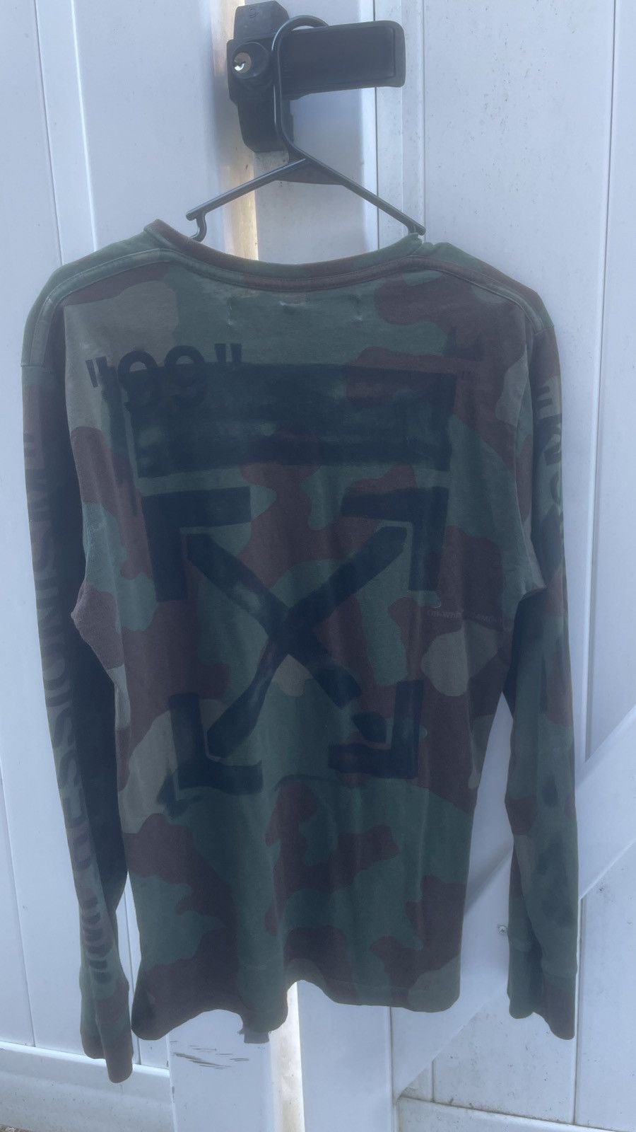 Off-White × Virgil Abloh Off White Camo Longsleeve Size US M / EU 48-50 / 2 - 3 Thumbnail
