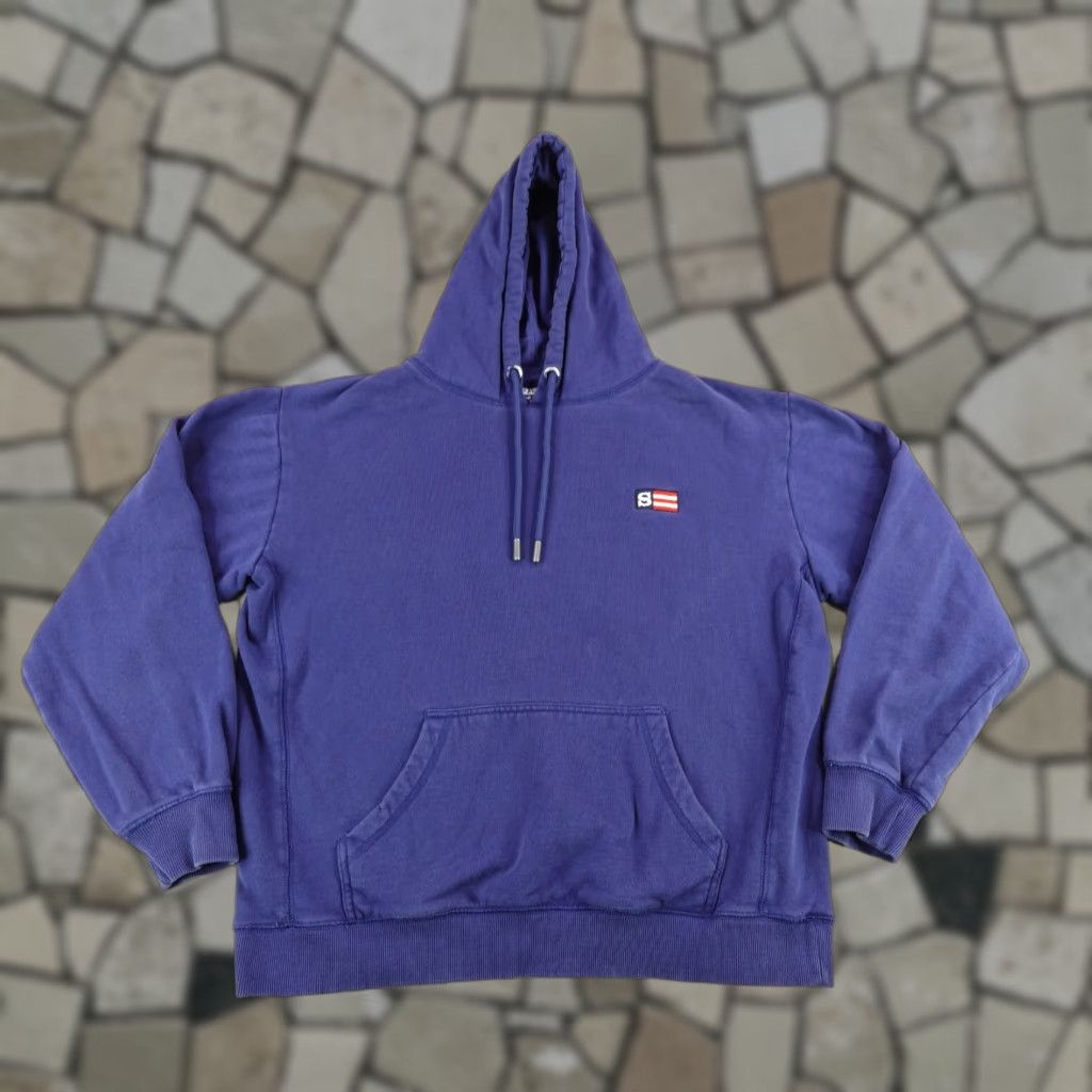 Vintage VINTAGE Schlatt Hoodie Pullover Men's Medium Blue Graphic Print 2020 Presidential Campaign Hooded Sweatshirt USA Size US M / EU 48-50 / 2 - 1 Thumbnail