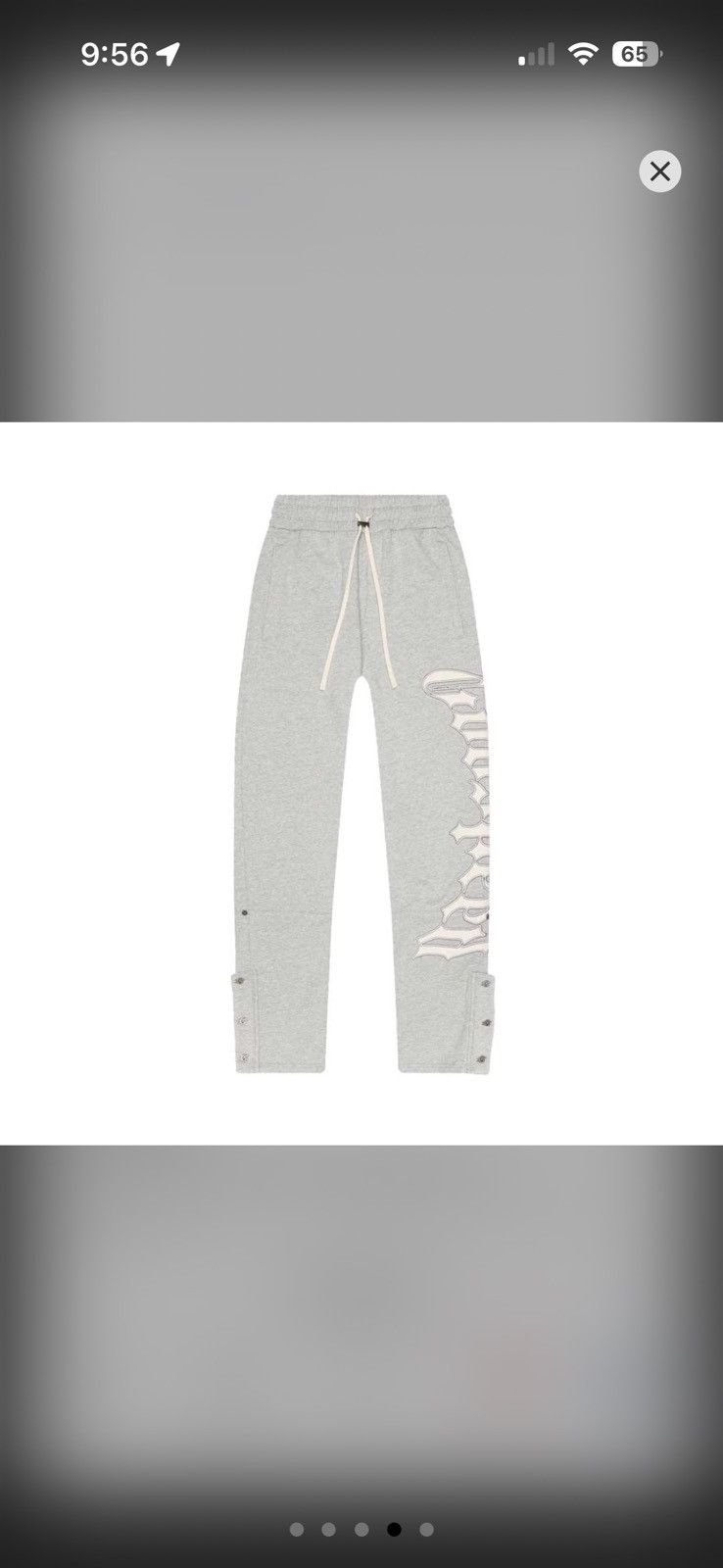 Godspeed Godspeed OG Grey Sweatsuit Hoodie & Sweatpants Set Size S / US 4 / IT 40 - 4 Thumbnail