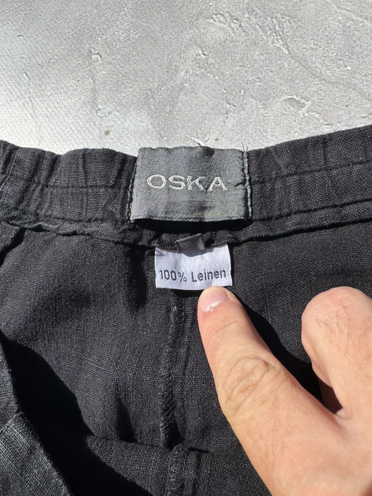 OSKA Vintage OSKA Linen Baggy Pants Size 1 Size 30" / US 8 / IT 44 - 9 Thumbnail