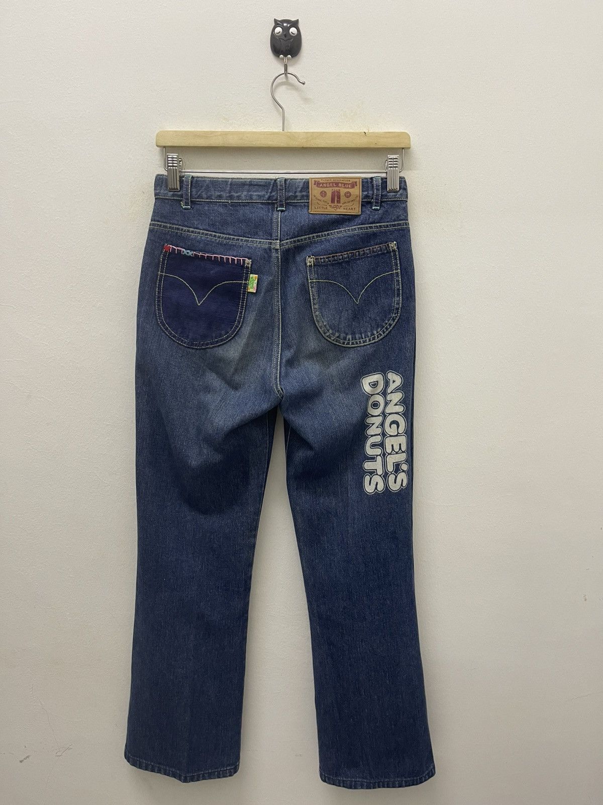Angel Blue Rare Vintage ANGEL BLUE Yoshitomo Nara Style Size 27" / US 4 / IT 40 - 13 Thumbnail