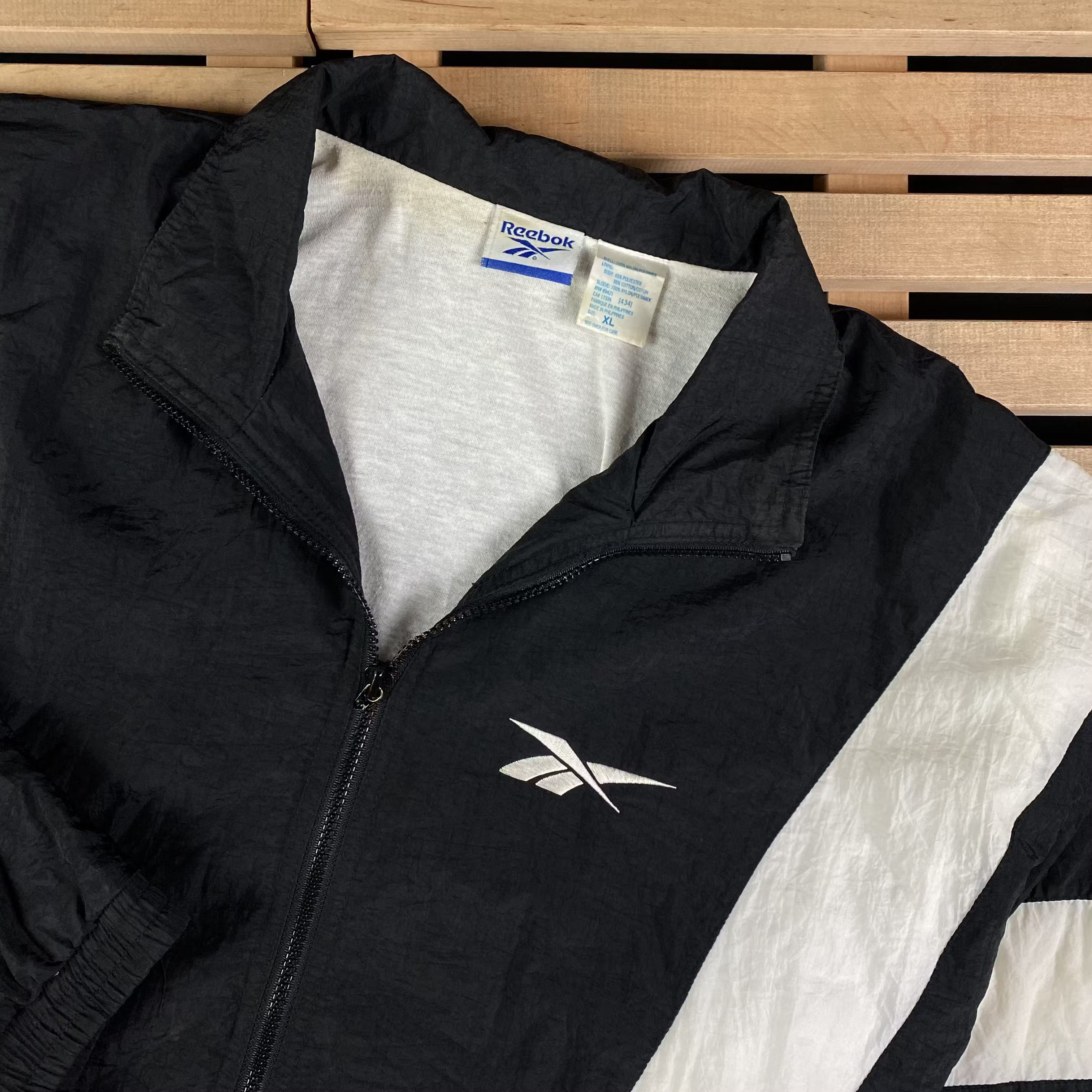 Reebok × Vintage Mens Bomber Jacket Reebok Vintage Size XL Size US XL / EU 56 / 4 - 2 Thumbnail