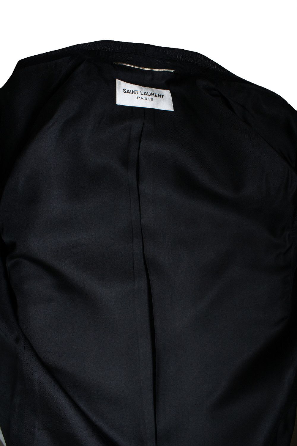 Saint Laurent Paris Saint Laurent, Long jacquard woven blazer Size 50R - 9 Thumbnail