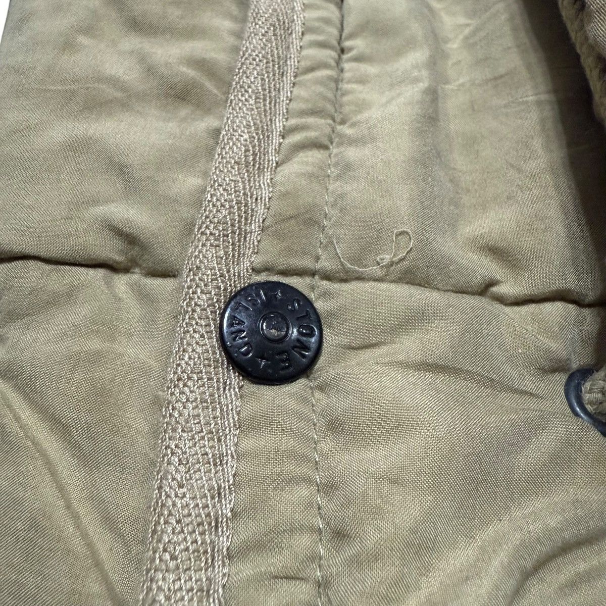 Stone Island Vintage 1994 Stone Island Raso Gommato Hooded Jacket Size US L / EU 52-54 / 3 - 8 Thumbnail