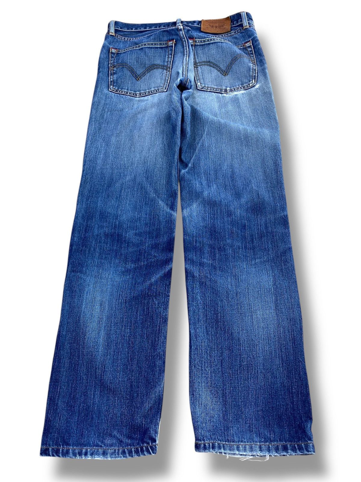 Levi's Vintage Levi’s Blue Faded Wash Style Loose Jeans Size US 30 / EU 46 - 3 Thumbnail