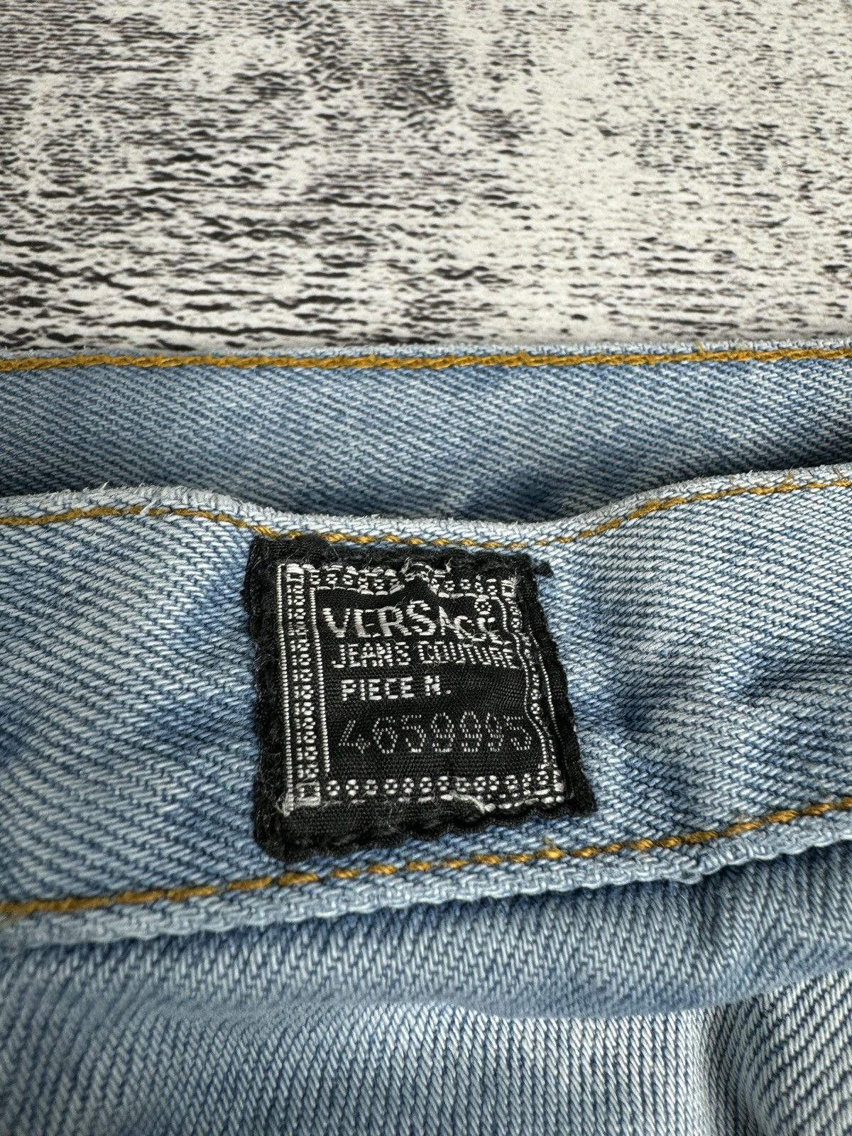 Versace Jeans Couture Vintage Versace Couture Tie Dye Denim Jeans Trousers Bottoms Size US 34 / EU 50 - 17 Thumbnail