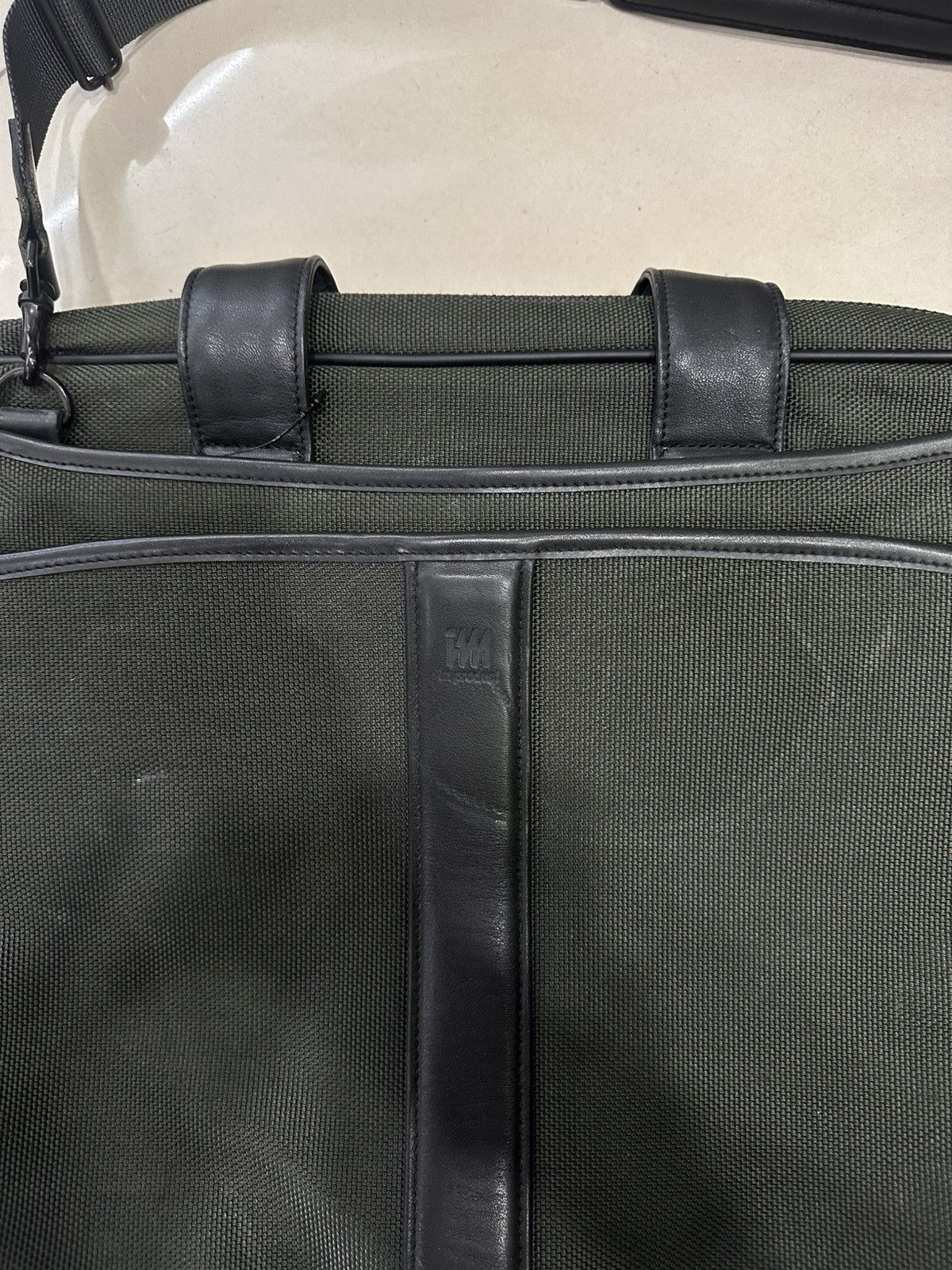 Issey Miyake Rare Issey Miyake Business Work Laptop Bag Tag Label Maruem Size ONE SIZE - 3 Thumbnail