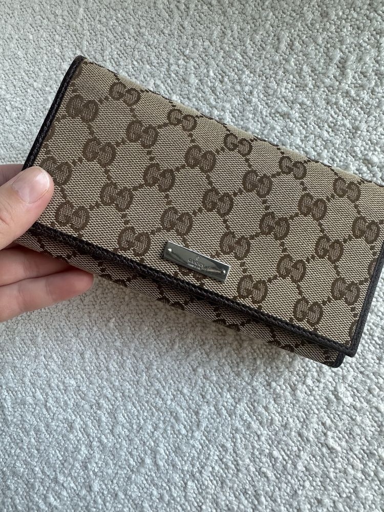 Gucci Gucci Canvas Wallet Size ONE SIZE - 2 Thumbnail