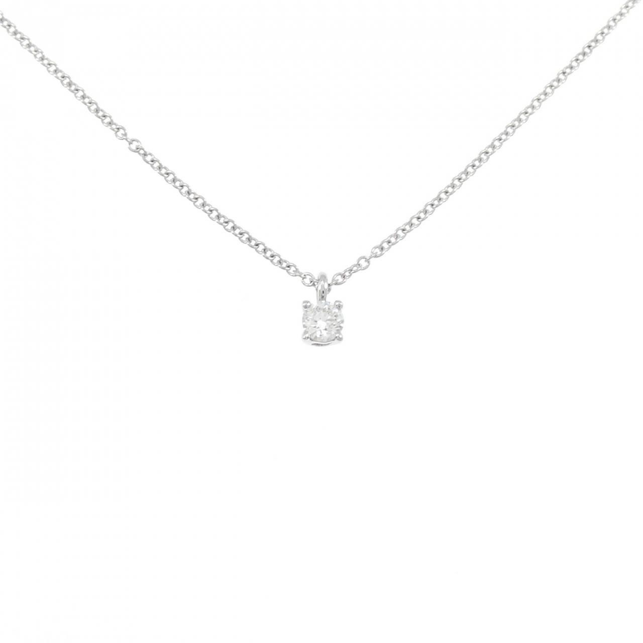 Tiffany & Co. Tiffany & Co. Tiffany Solitaire Platinum Necklace Precious Metal Necklace 60007524 DUTY FREE for USA Size ONE SIZE - 1 Thumbnail