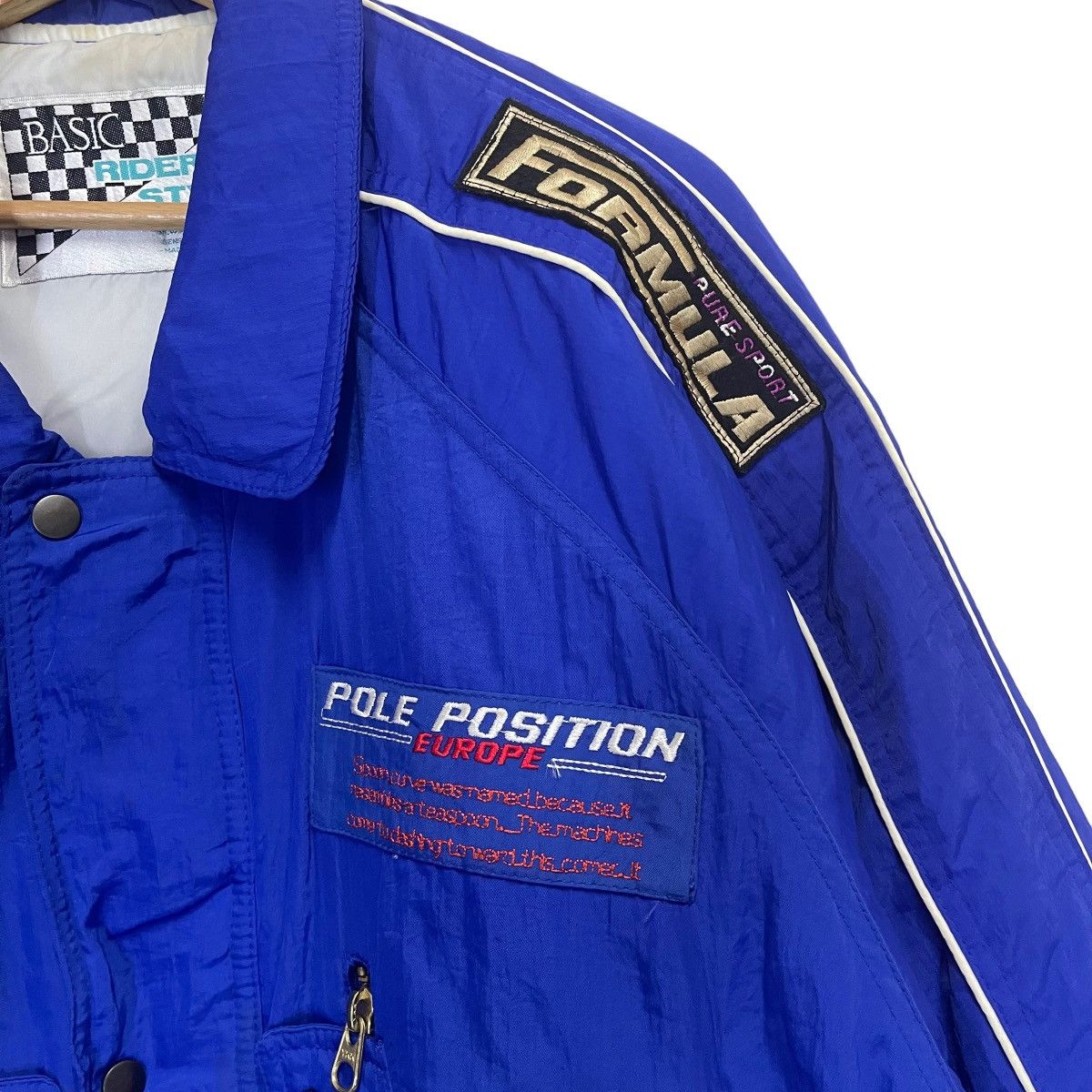 Gear for Sports VTG RACING POLE POSITION EUROPE BIG LOGO RACING JACKET Size US M / EU 48-50 / 2 - 6 Thumbnail