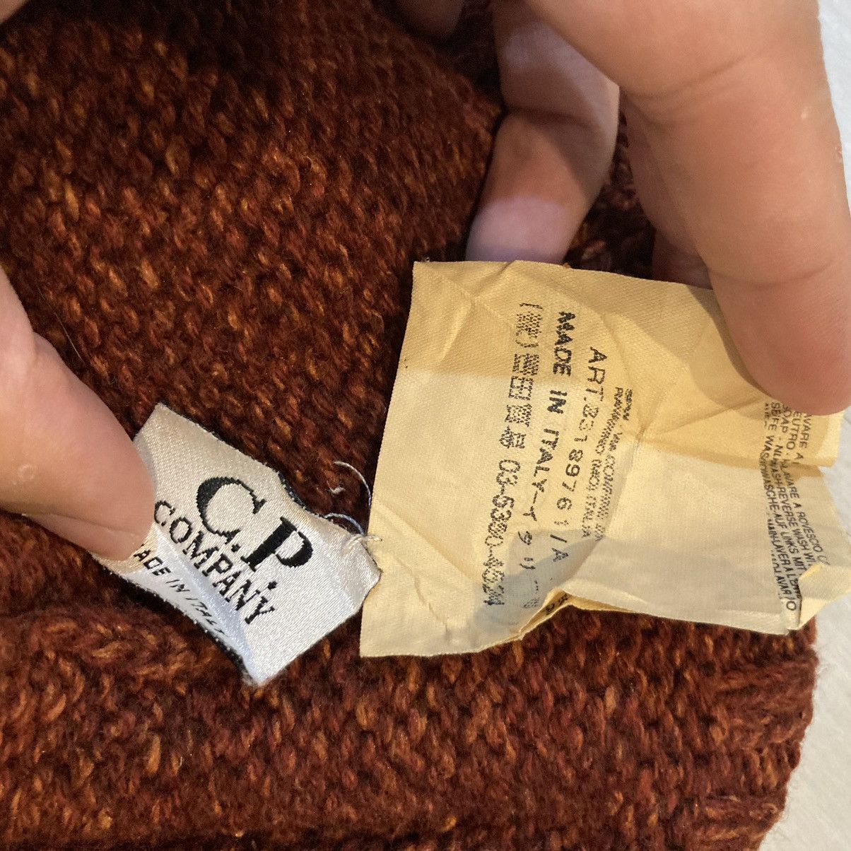 C.P. Company Vintage CP Company Silk Wool Beanie Hat A/W2000 Size ONE SIZE - 3 Thumbnail