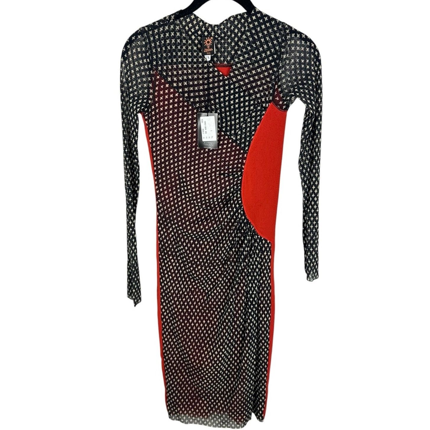 Jean Paul Gaultier Jean Paul Gaultier Soleil Y2K Mesh Illusion Bodycon Dress S Size S / US 4 / IT 40 - 1 Thumbnail