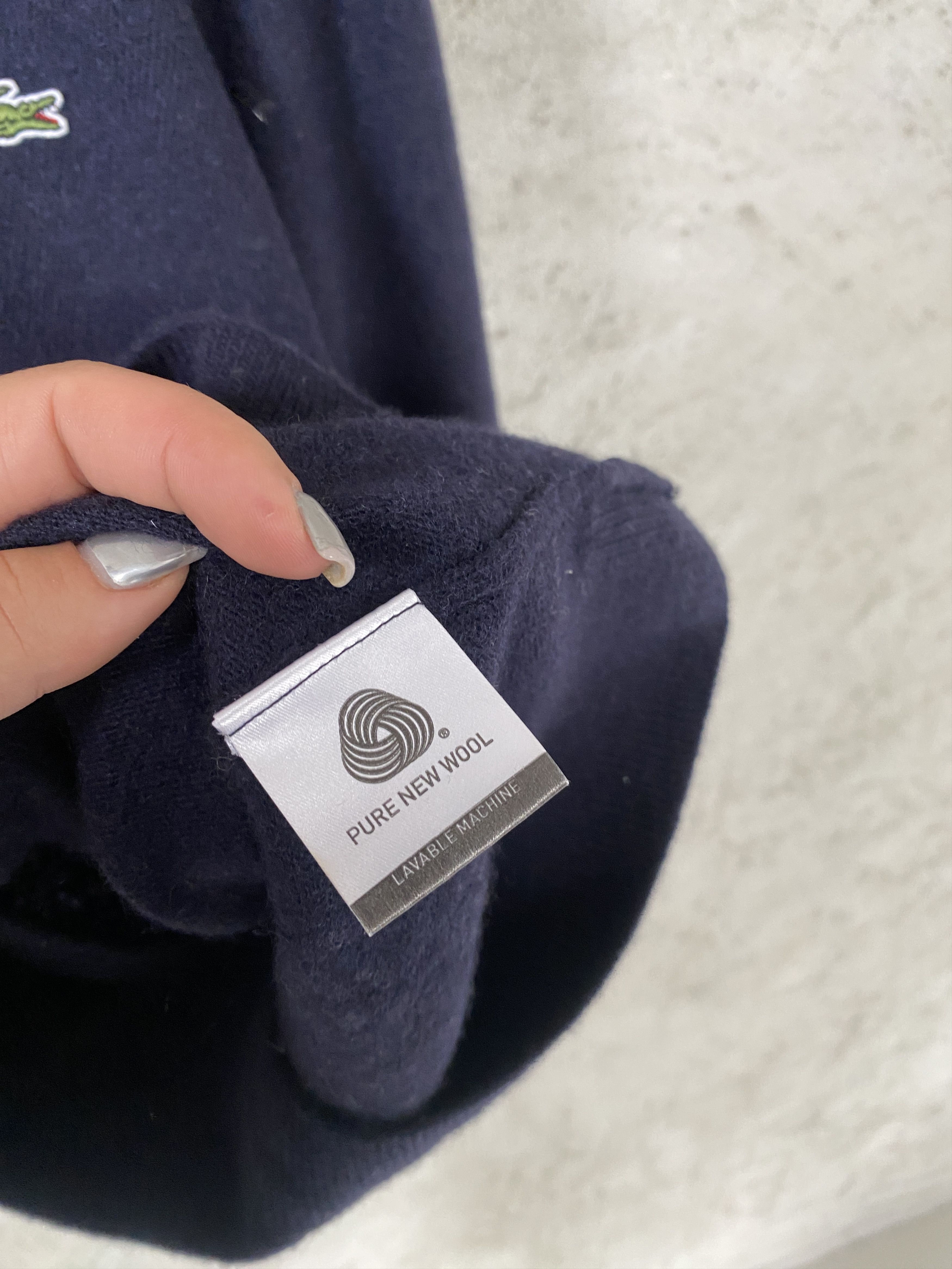 Lacoste Lacoste wool small logo sweater knitwear Size US XS / EU 42 / 0 - 4 Thumbnail