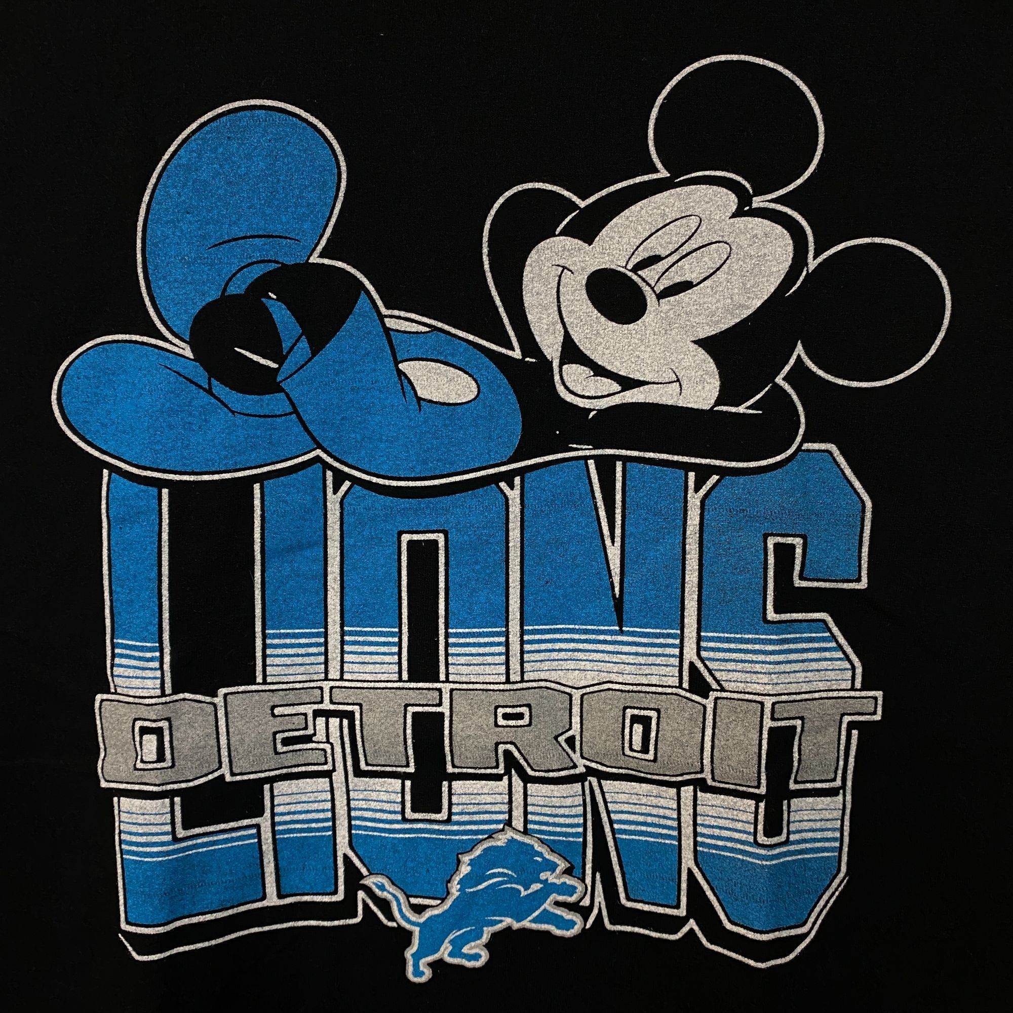 Junk Food Disney x Junk Food NFL Detroit Lions Mickey Mouse Kick Back Size US XL / EU 56 / 4 - 2 Thumbnail