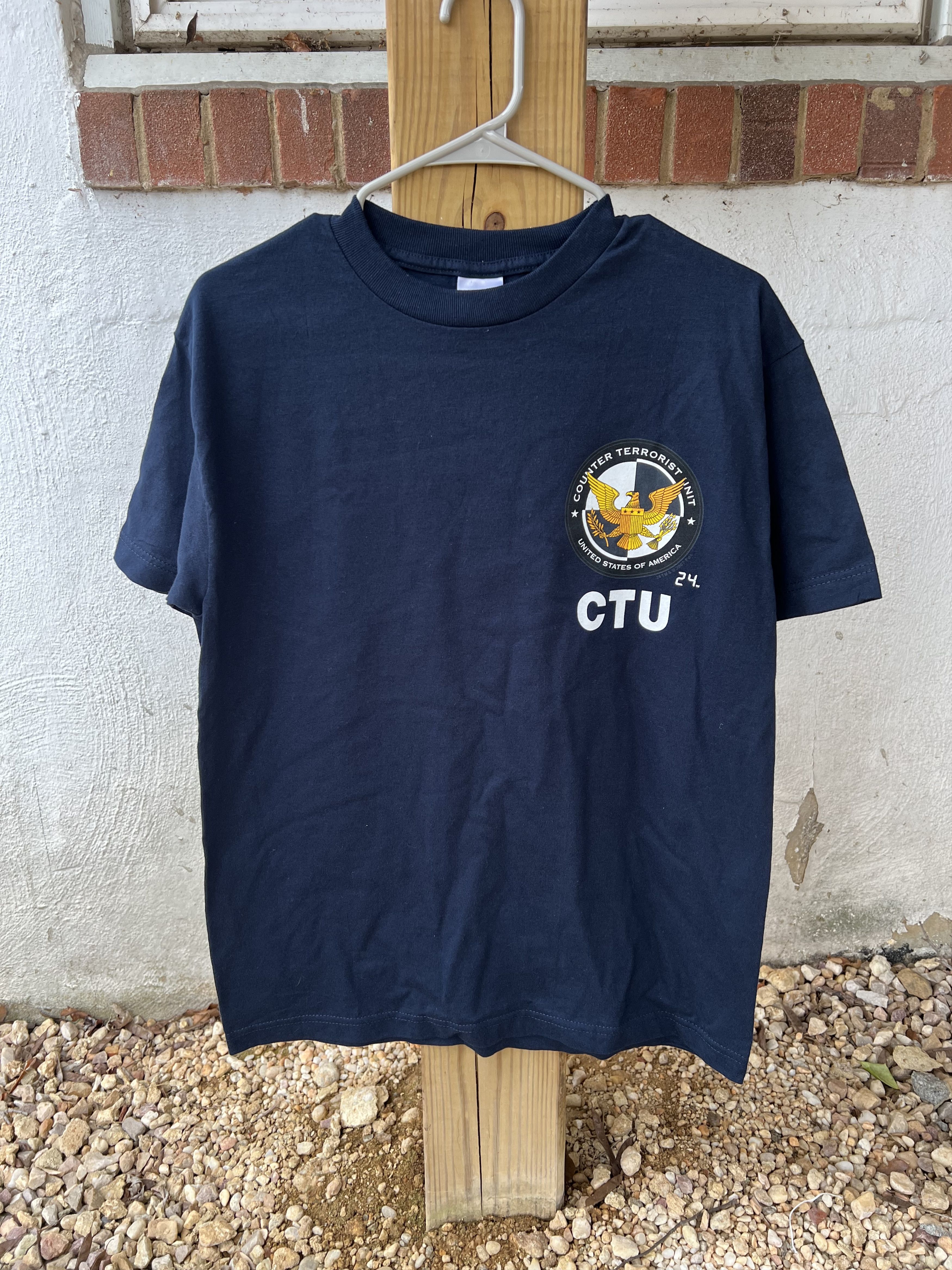 Alstyle 2007 TV Show 24 Counter Terrorist Unit Promo tee CTU Size US M / EU 48-50 / 2 - 1 Thumbnail