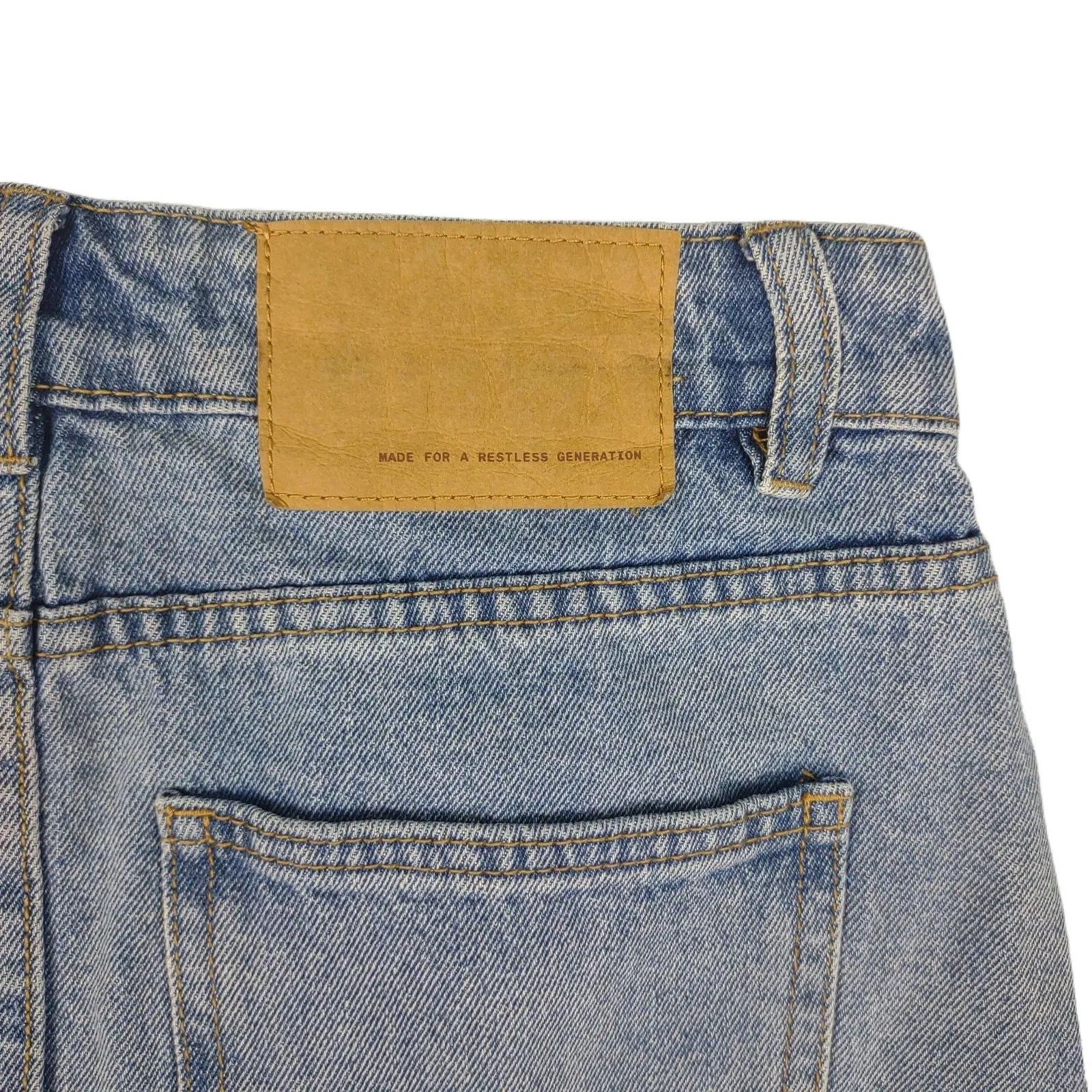 Factorie Made For A Restless Generation AUS 26" Denim Jean Mini Skirt Size 27" / US 4 / IT 40 - 5 Thumbnail