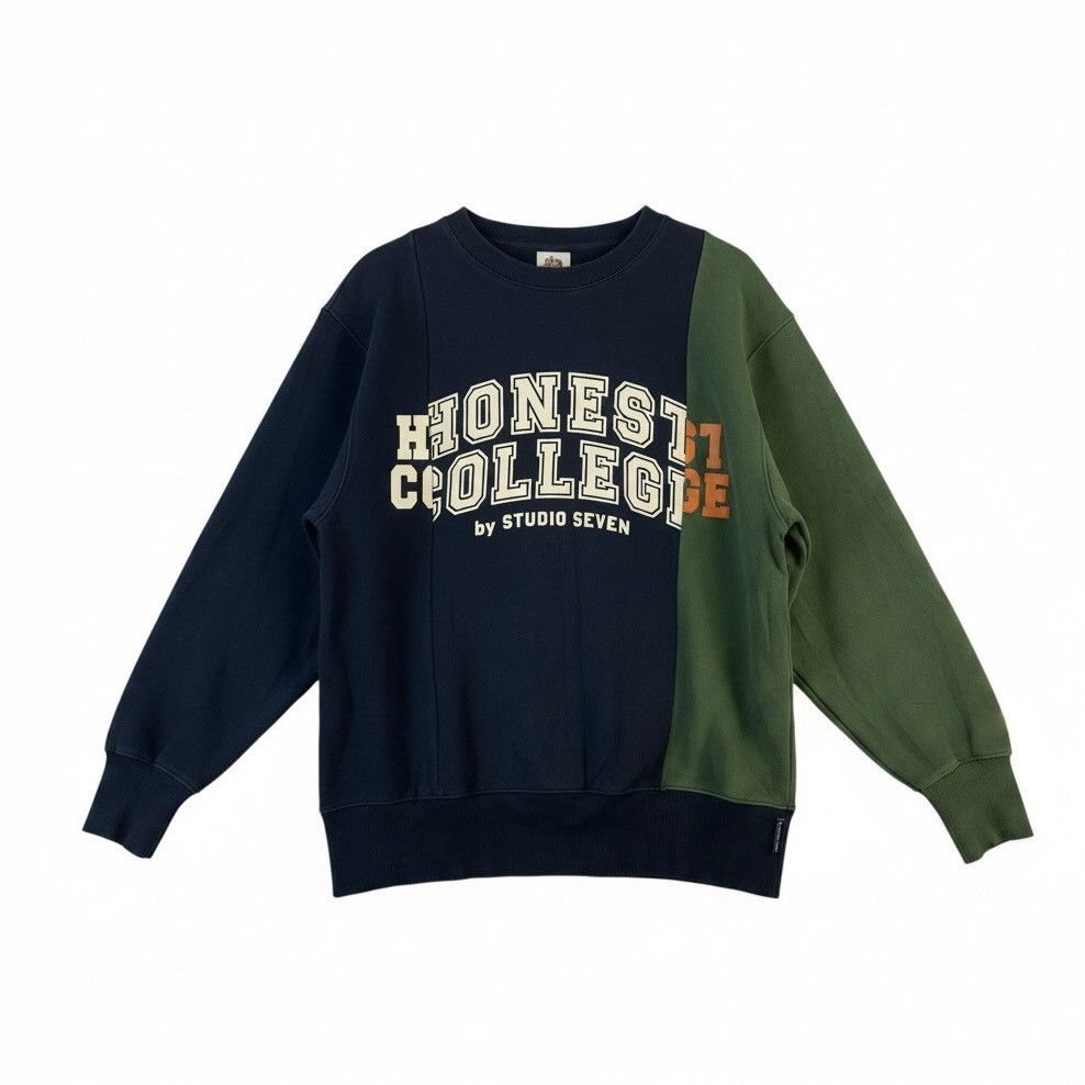 Studio Seven 🇯🇵 HONEST COLLEGE STUDIO SEVEN x GU SWEATSHIRT Size US L / EU 52-54 / 3 - 1 Thumbnail
