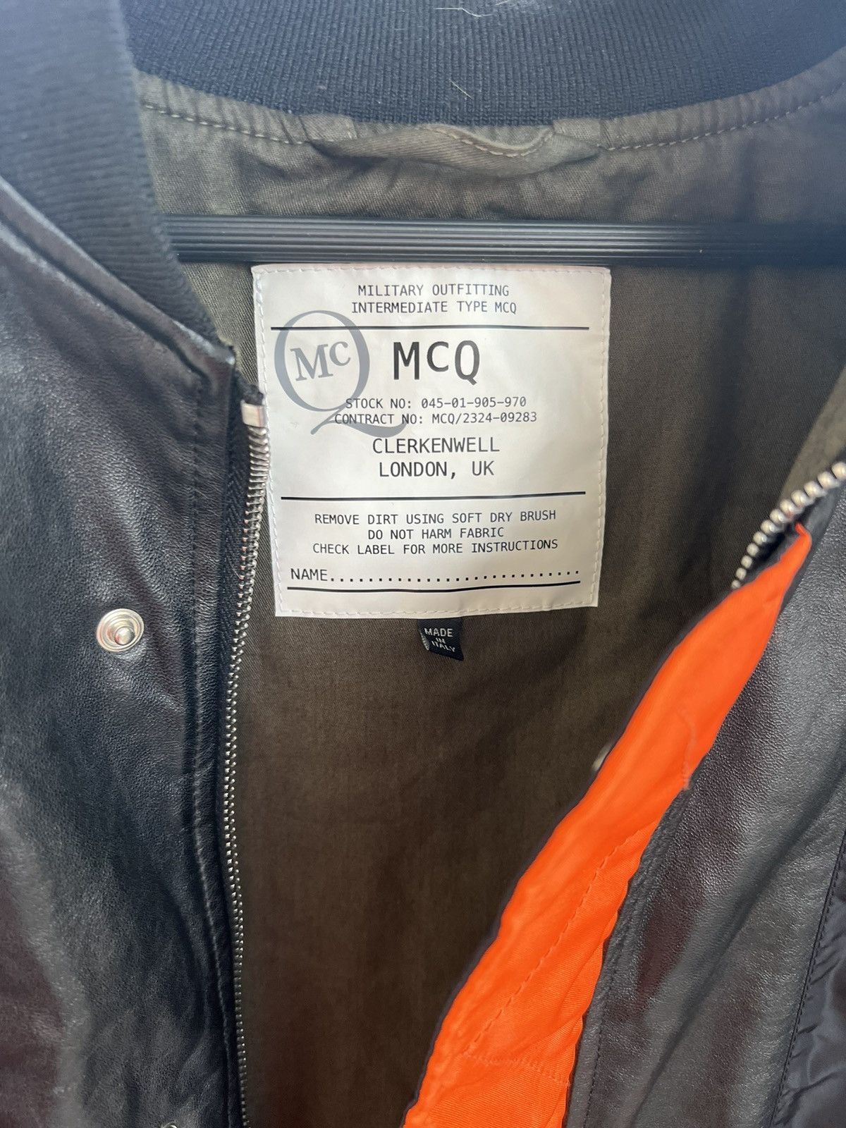 Alexander McQueen × MCQ Military bomber Size US S / EU 44-46 / 1 - 3 Thumbnail