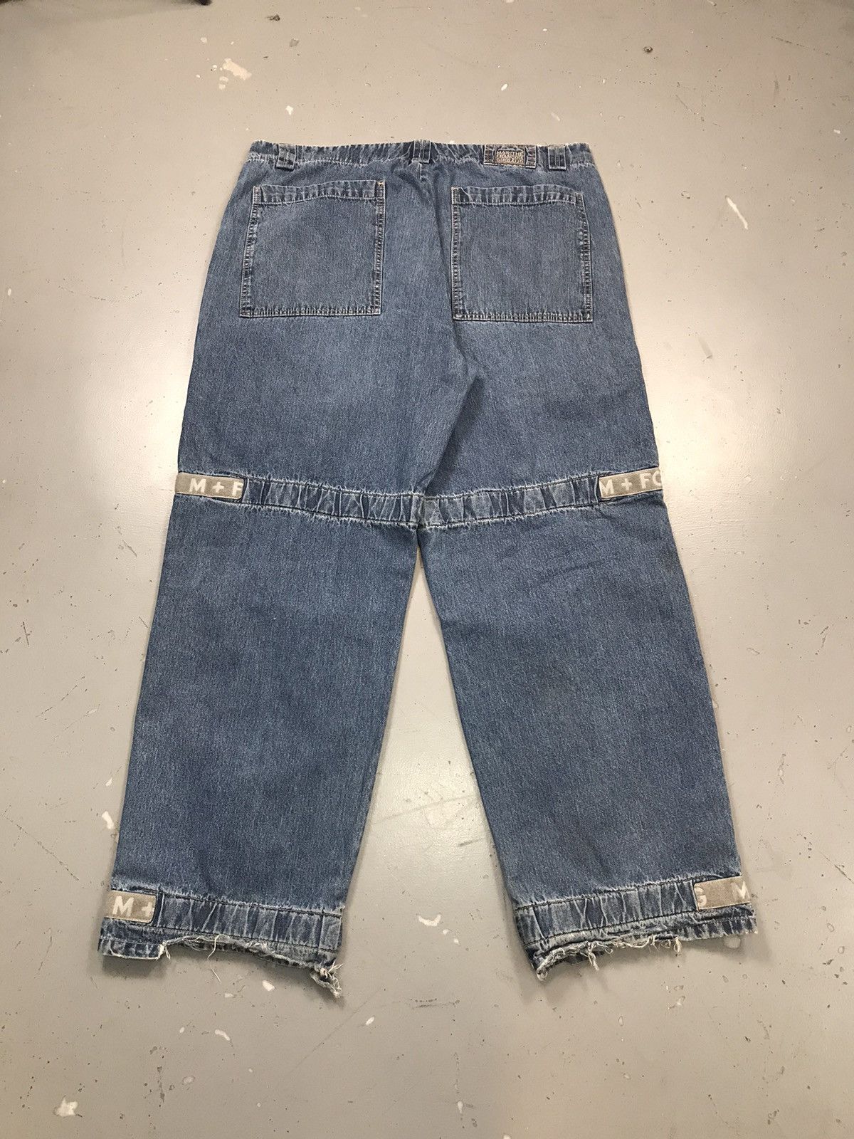 Marithe + Francois Girbaud Vintage marithe & Francois girbaud baggy denim pant Size US 44 / EU 60 - 2 Thumbnail