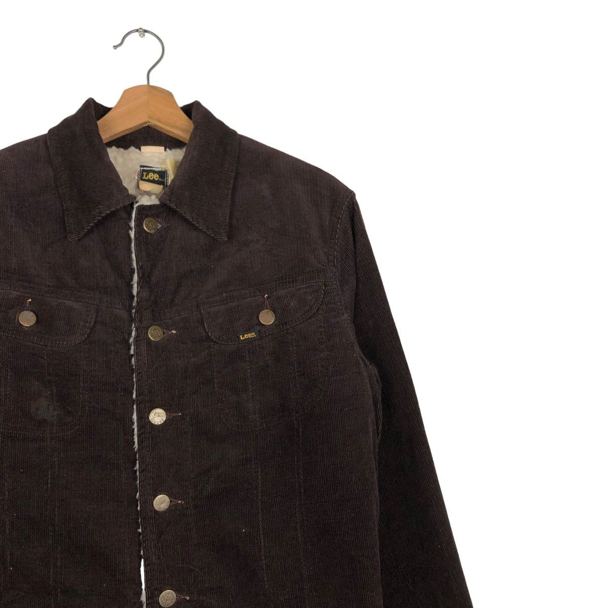 Lee × Vintage 🔥VINTAGE TRUCKER BIKER JACKET CORDUROY LEE RIDERS Size US M / EU 48-50 / 2 - 8 Thumbnail
