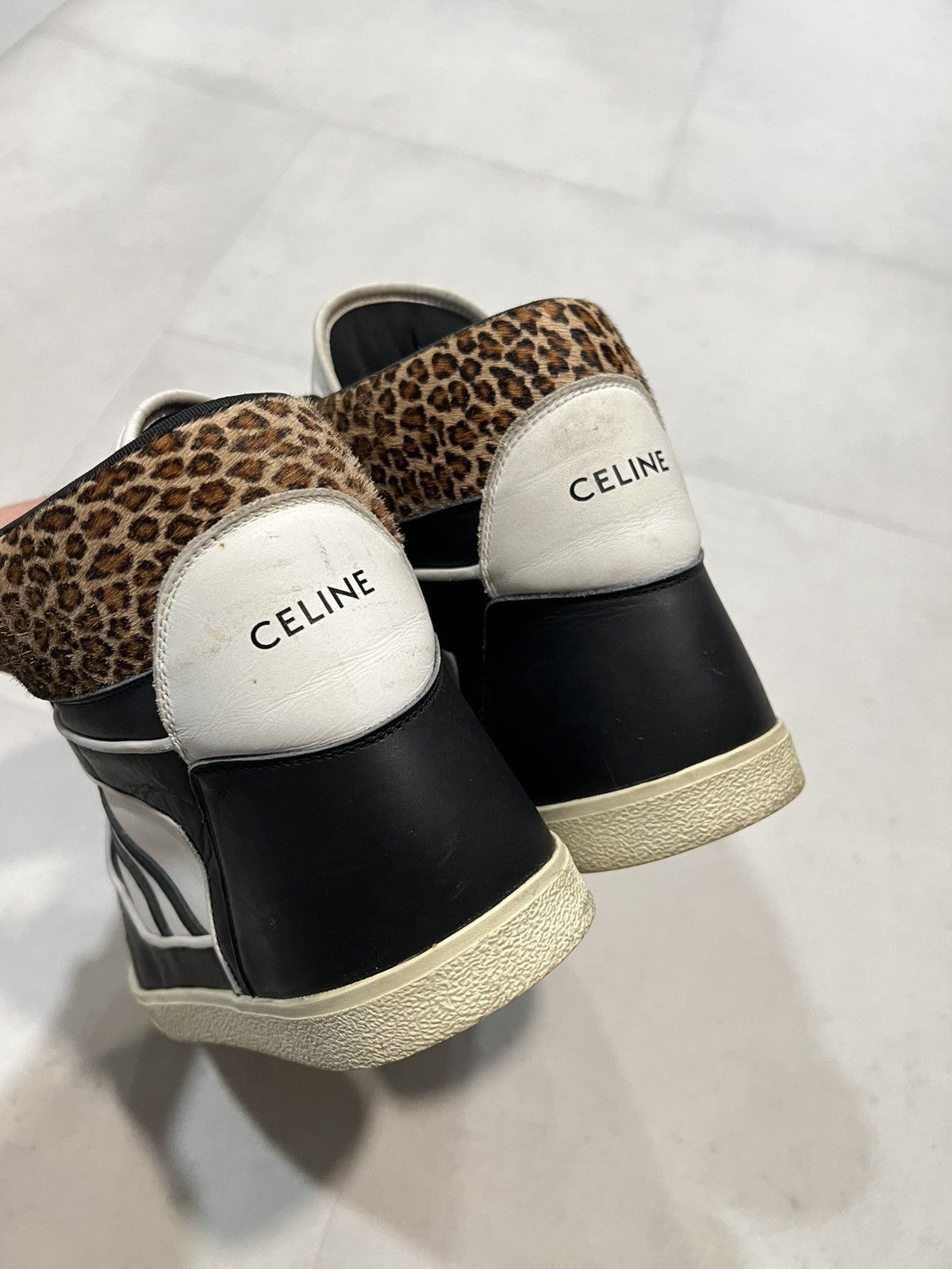 Celine Celine leopard Break High Tops Size US 9 / EU 42 - 9 Thumbnail