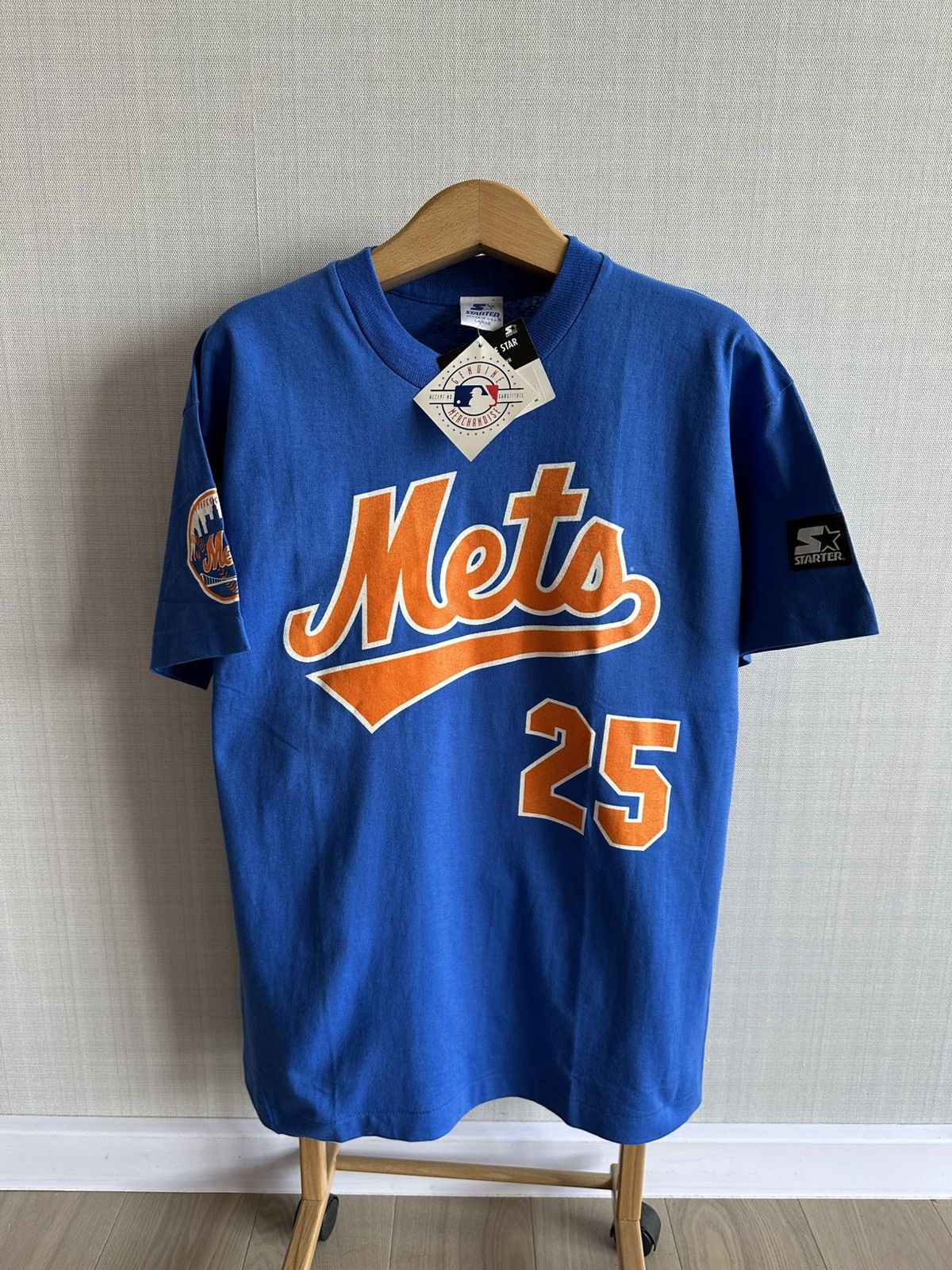 Starter Starter MLB New York Mets Vintage 1994 T Shirt Single Stitch Size US L / EU 52-54 / 3 - 1 Thumbnail