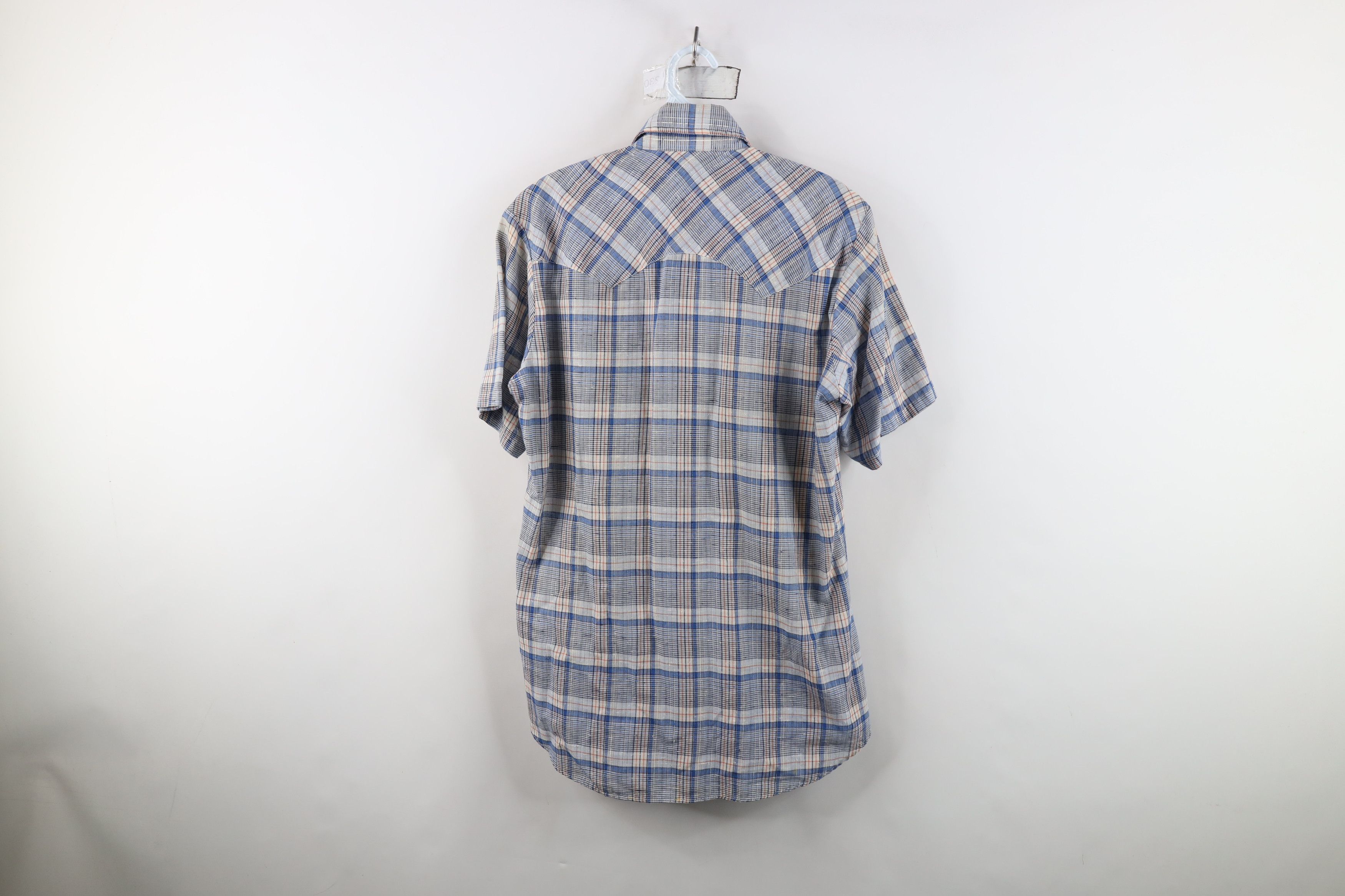 Levi's Vintage 80s Levis Western Short Sleeve Snap Button Shirt USA Size US M / EU 48-50 / 2 - 12 Thumbnail