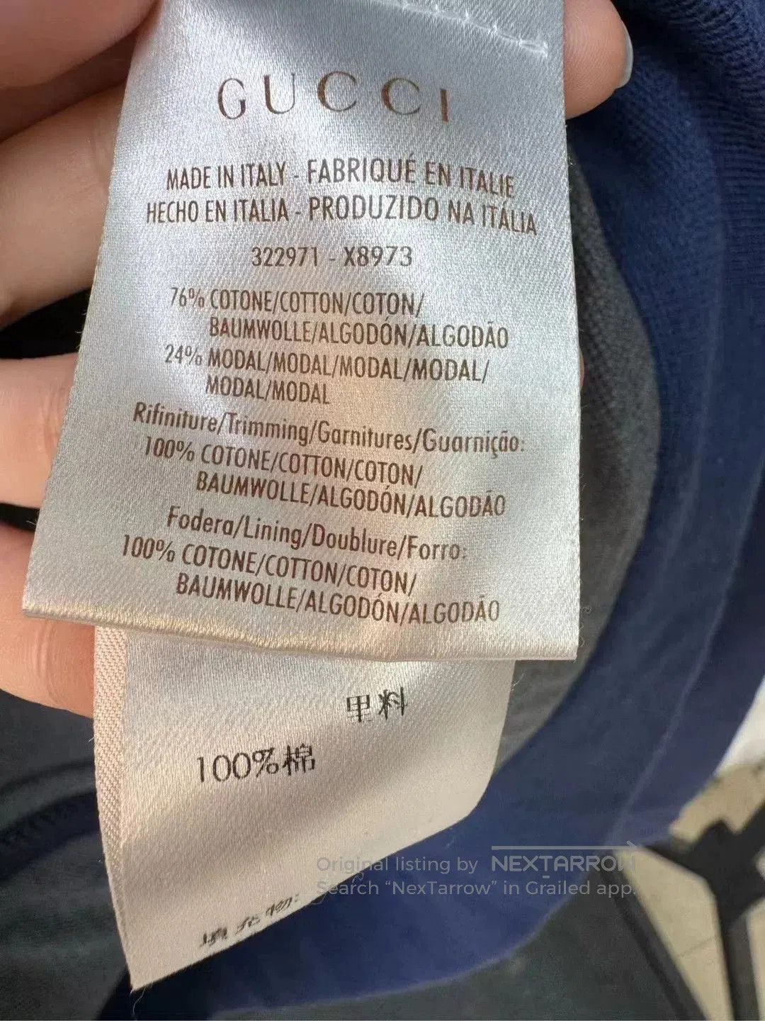 Gucci gucci striped logo collared jacket. Size US XXL / EU 58 / 5 - 4 Thumbnail