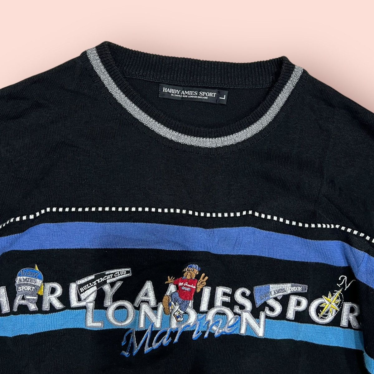 Designer × Hardy Amies VINTAGE HARDY AMIES SPORT PULLOVER SWEATER Size US L / EU 52-54 / 3 - 9 Thumbnail