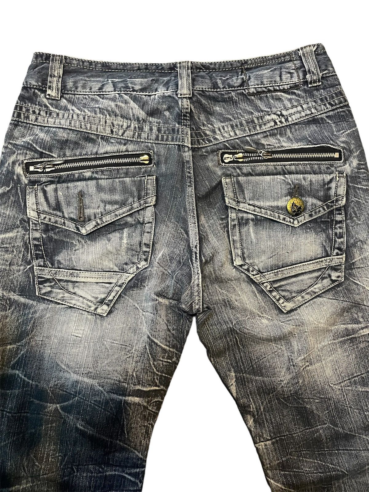 Japanese Brand Flare Jeans Blow By Blue Bootcut Size US 32 / EU 48 - 4 Thumbnail